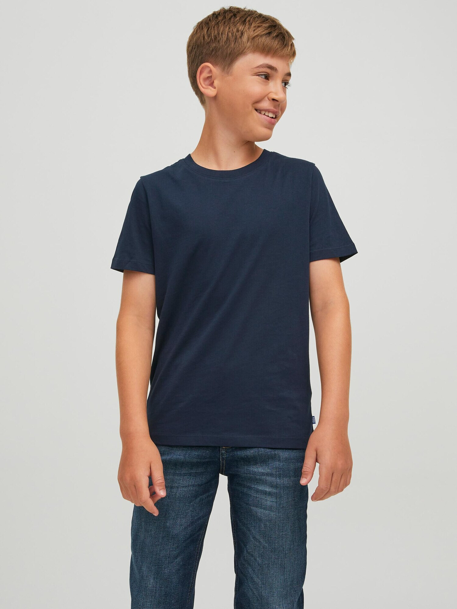 Jack & Jones Junior Tricou bleumarin - Pled.ro