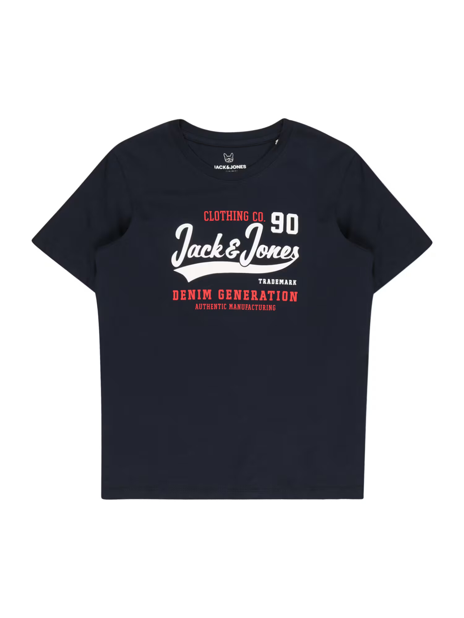 Jack & Jones Junior Tricou bleumarin / roșu / alb - Pled.ro