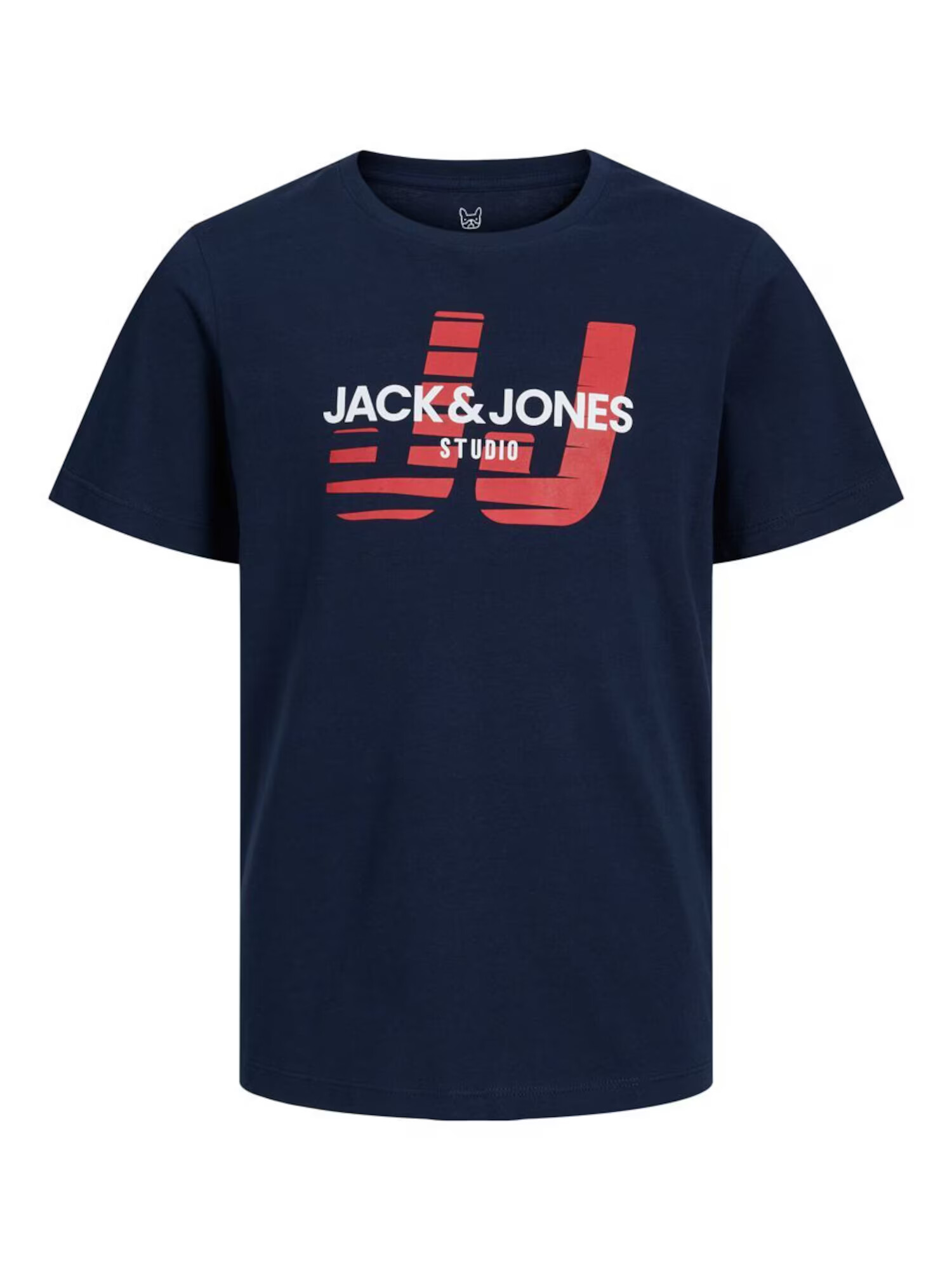 Jack & Jones Junior Tricou bleumarin / roșu / alb - Pled.ro