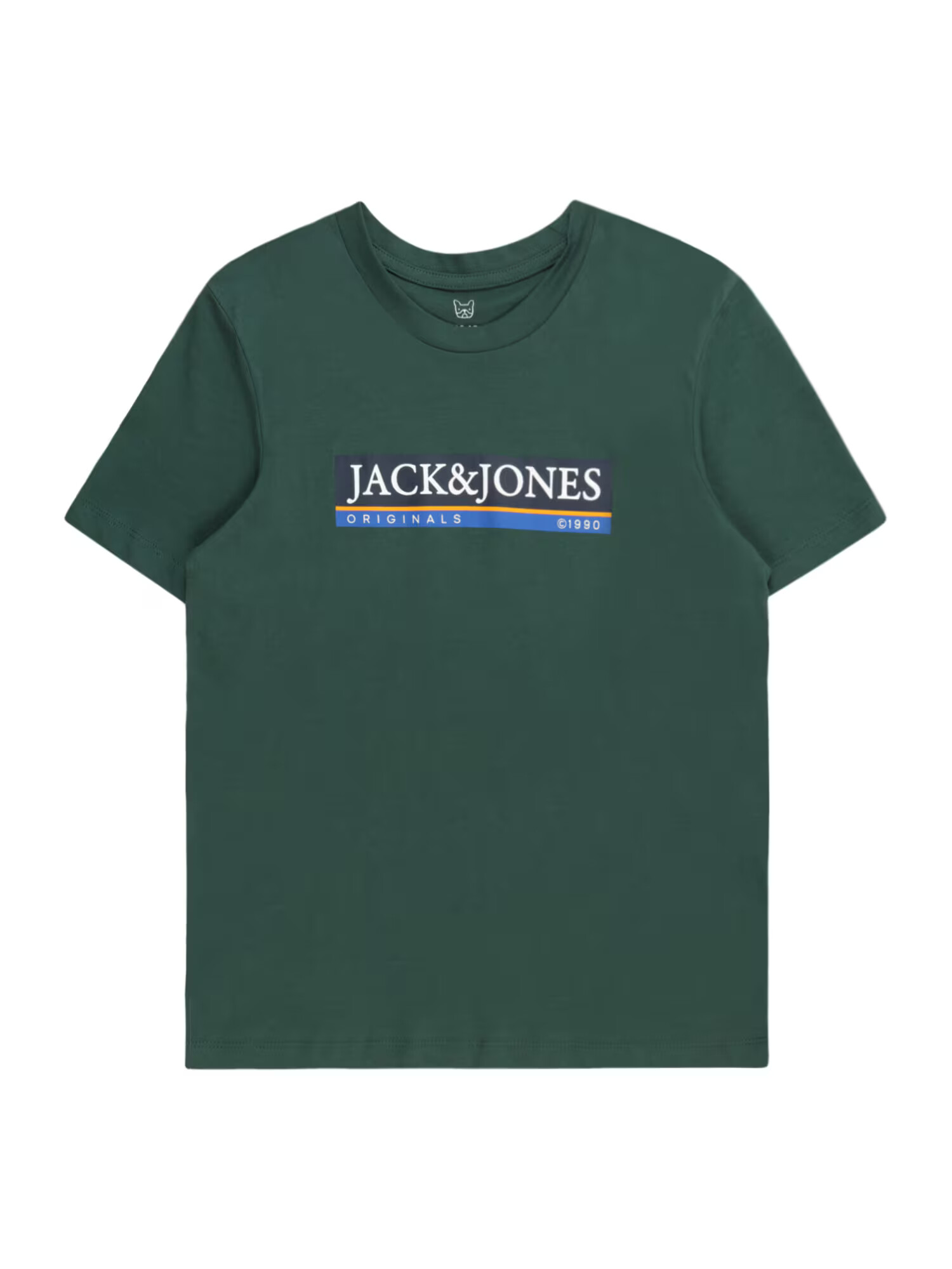 Jack & Jones Junior Tricou 'CODY' bleumarin / albastru regal / verde închis / alb murdar - Pled.ro