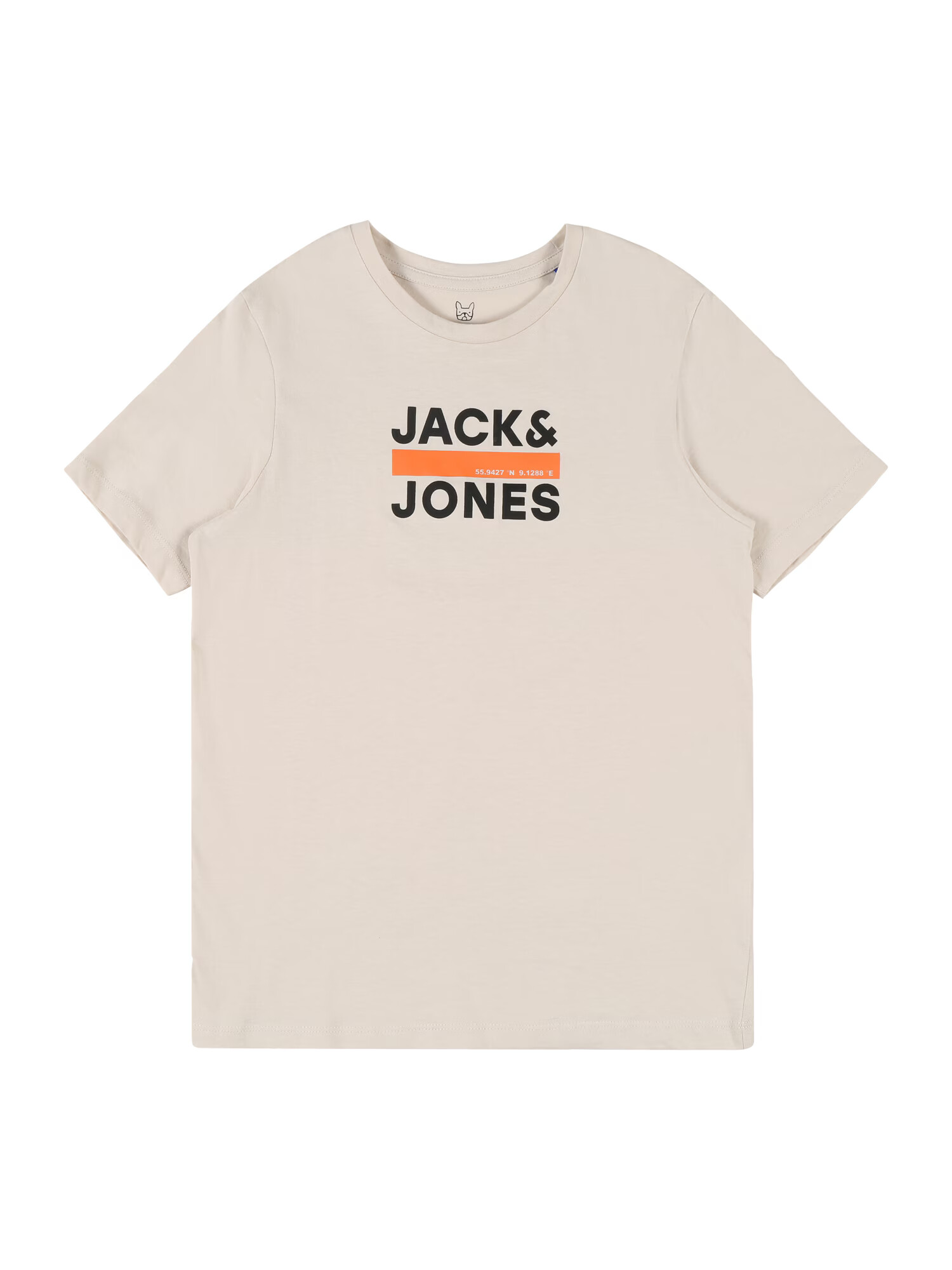 Jack & Jones Junior Tricou 'DAN' bej / portocaliu / negru - Pled.ro