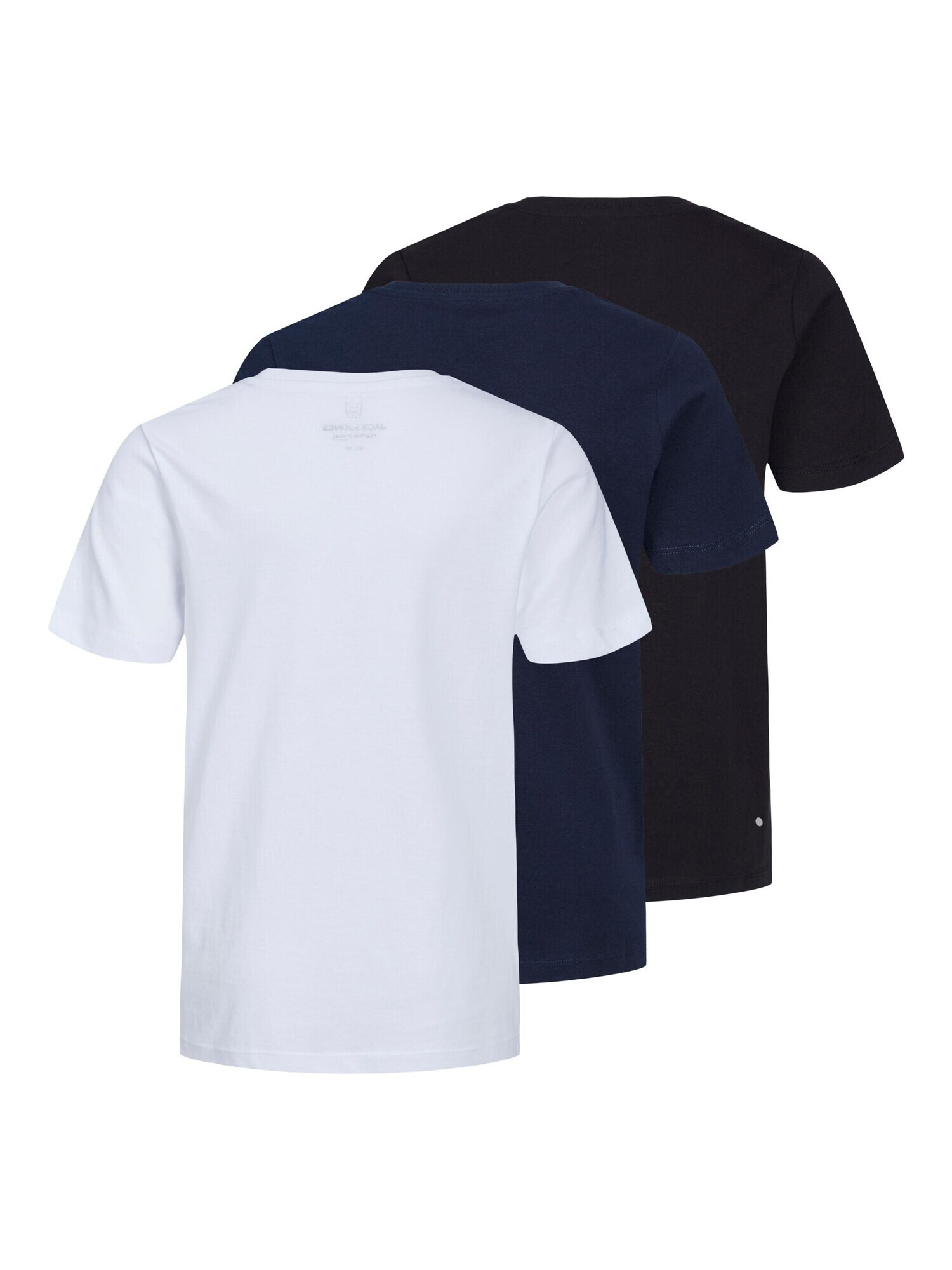 Jack & Jones Junior Tricou 'Ethan' bleumarin / roșu / negru / alb - Pled.ro