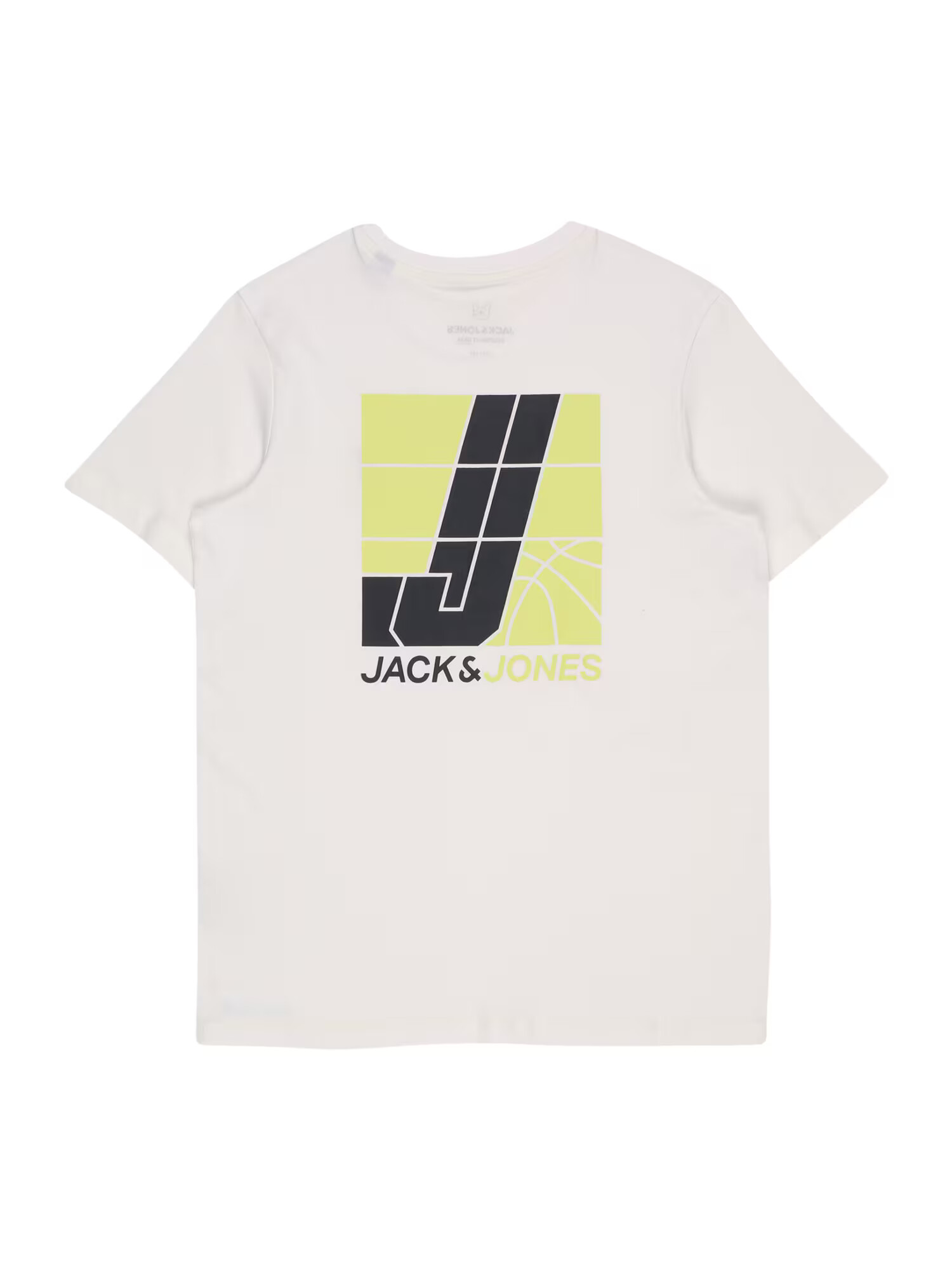 Jack & Jones Junior Tricou galben / negru / alb - Pled.ro