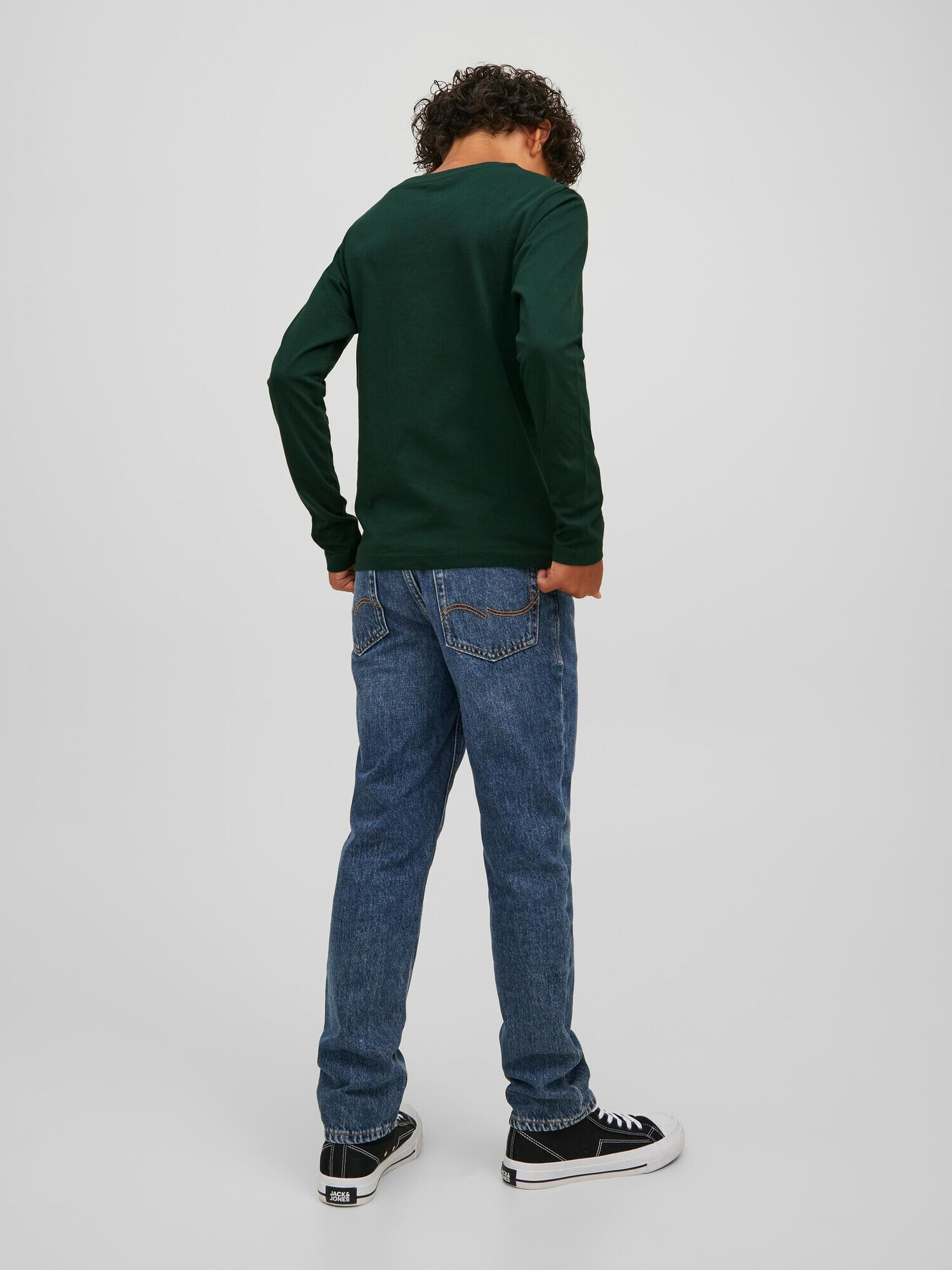 Jack & Jones Junior Tricou galben / verde / alb - Pled.ro