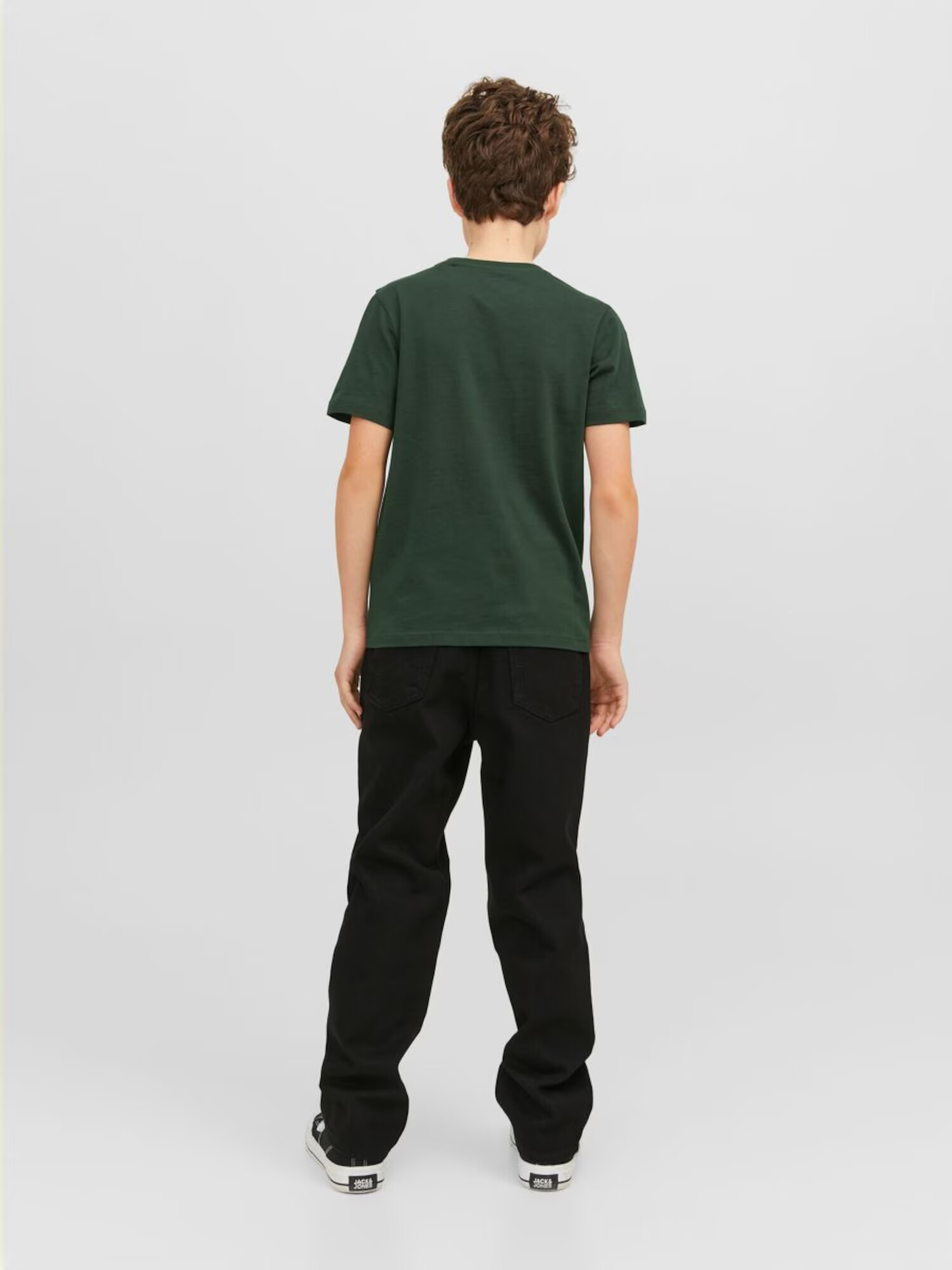 Jack & Jones Junior Tricou galben / verde / alb - Pled.ro