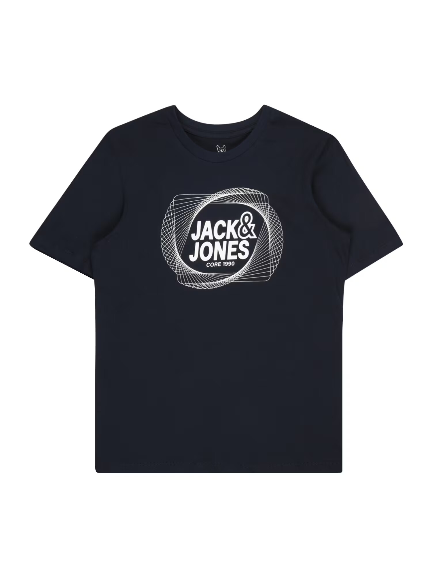 Jack & Jones Junior Tricou 'LUCA' bleumarin / alb - Pled.ro