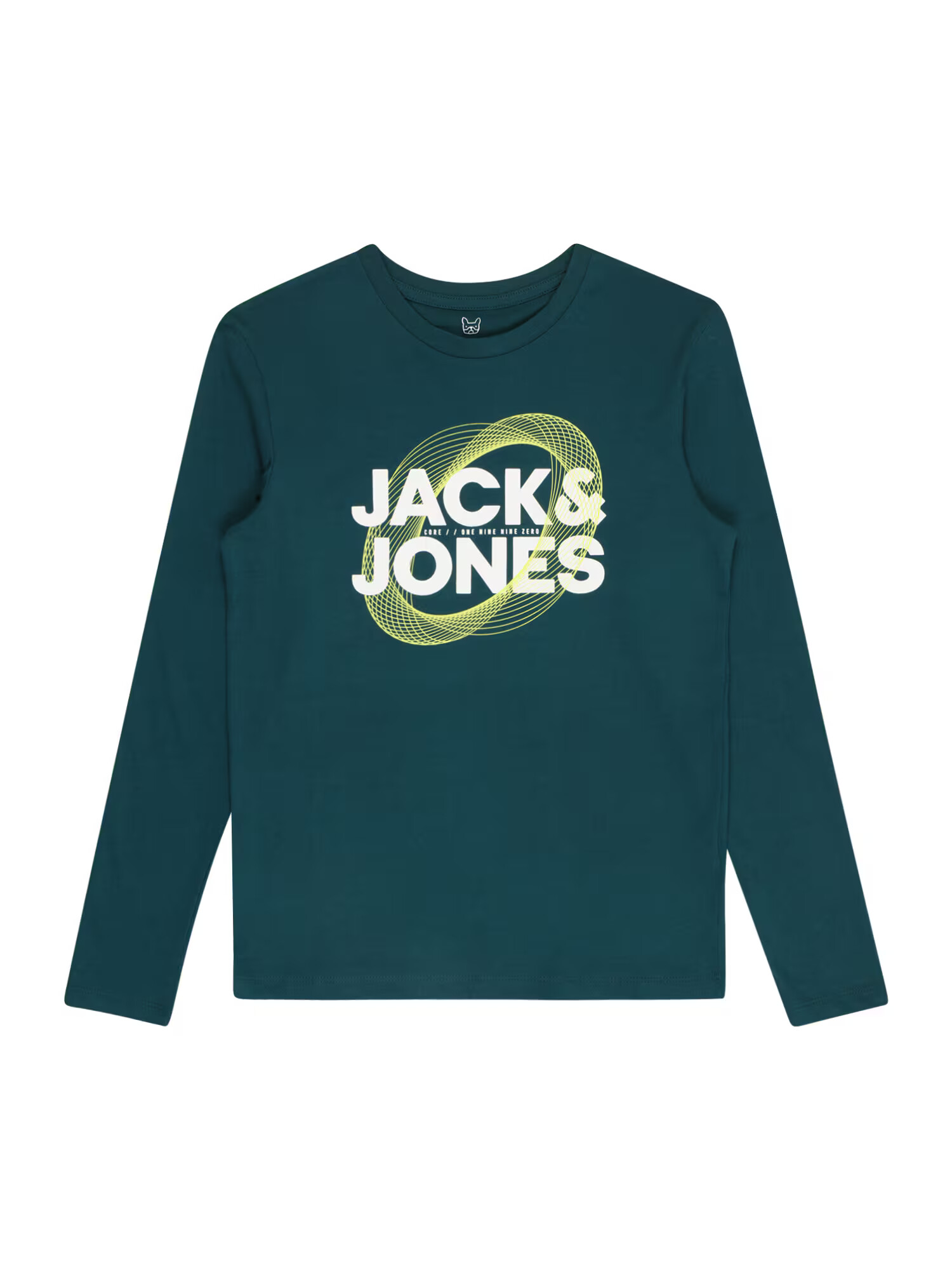 Jack & Jones Junior Tricou 'LUCA' verde măr / verde închis / alb - Pled.ro