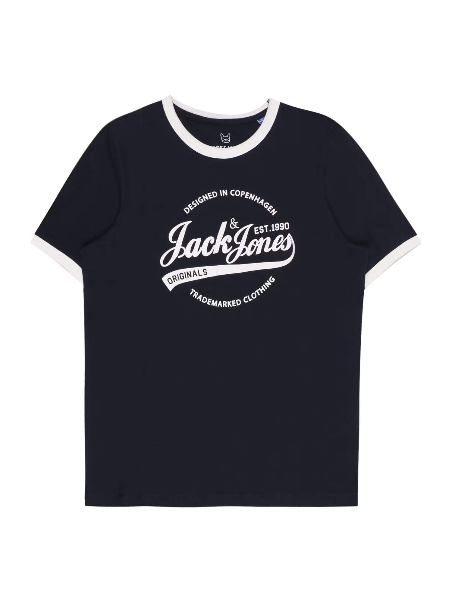 Jack & Jones Junior Tricou 'MESSI' bleumarin / alb - Pled.ro