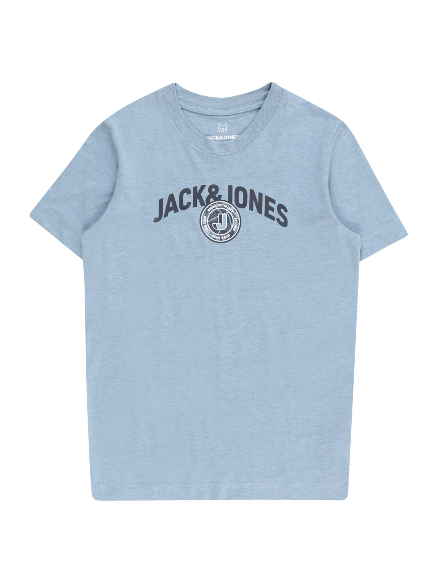 Jack & Jones Junior Tricou 'OUNCE' albastru fumuriu / albastru noapte / alb - Pled.ro