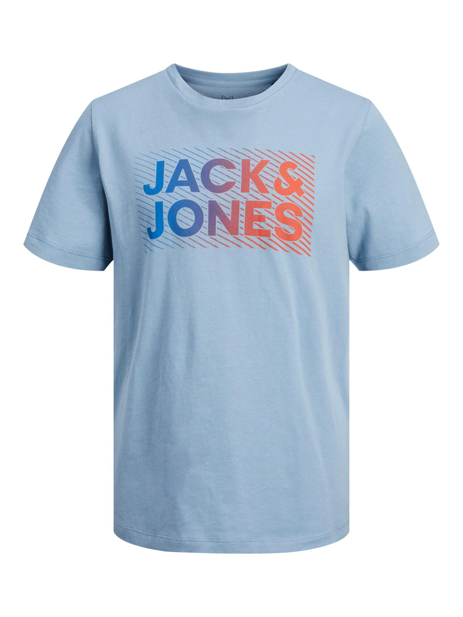 Jack & Jones Junior Tricou 'Raymond' albastru / albastru deschis / lila / portocaliu - Pled.ro