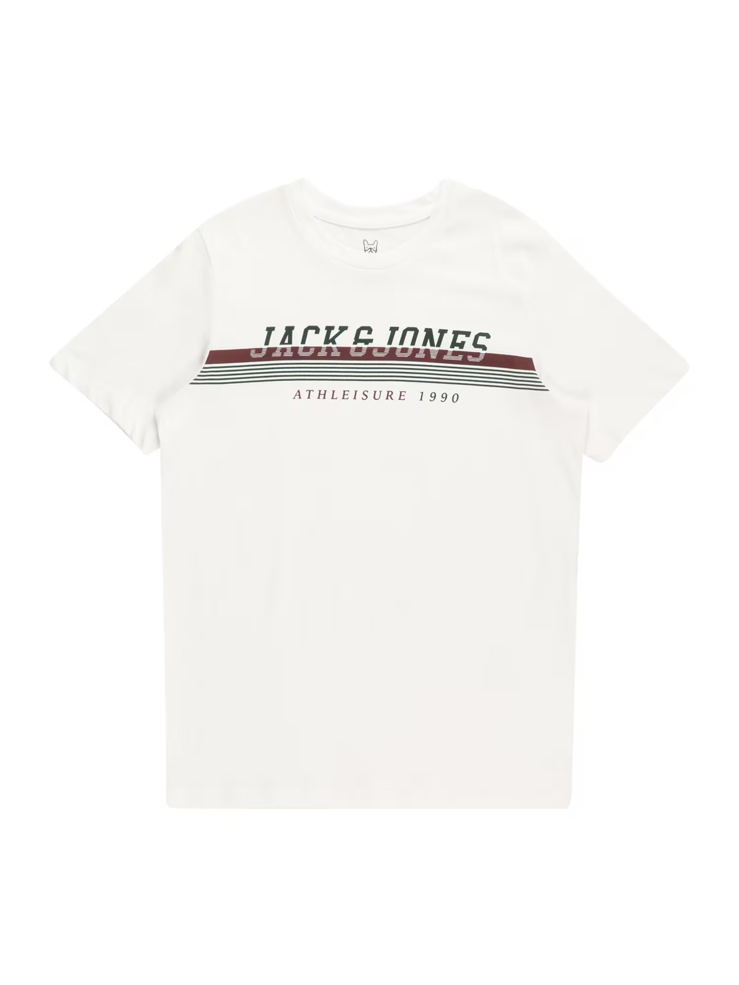 Jack & Jones Junior Tricou 'Ron' maro / gri / negru / alb - Pled.ro