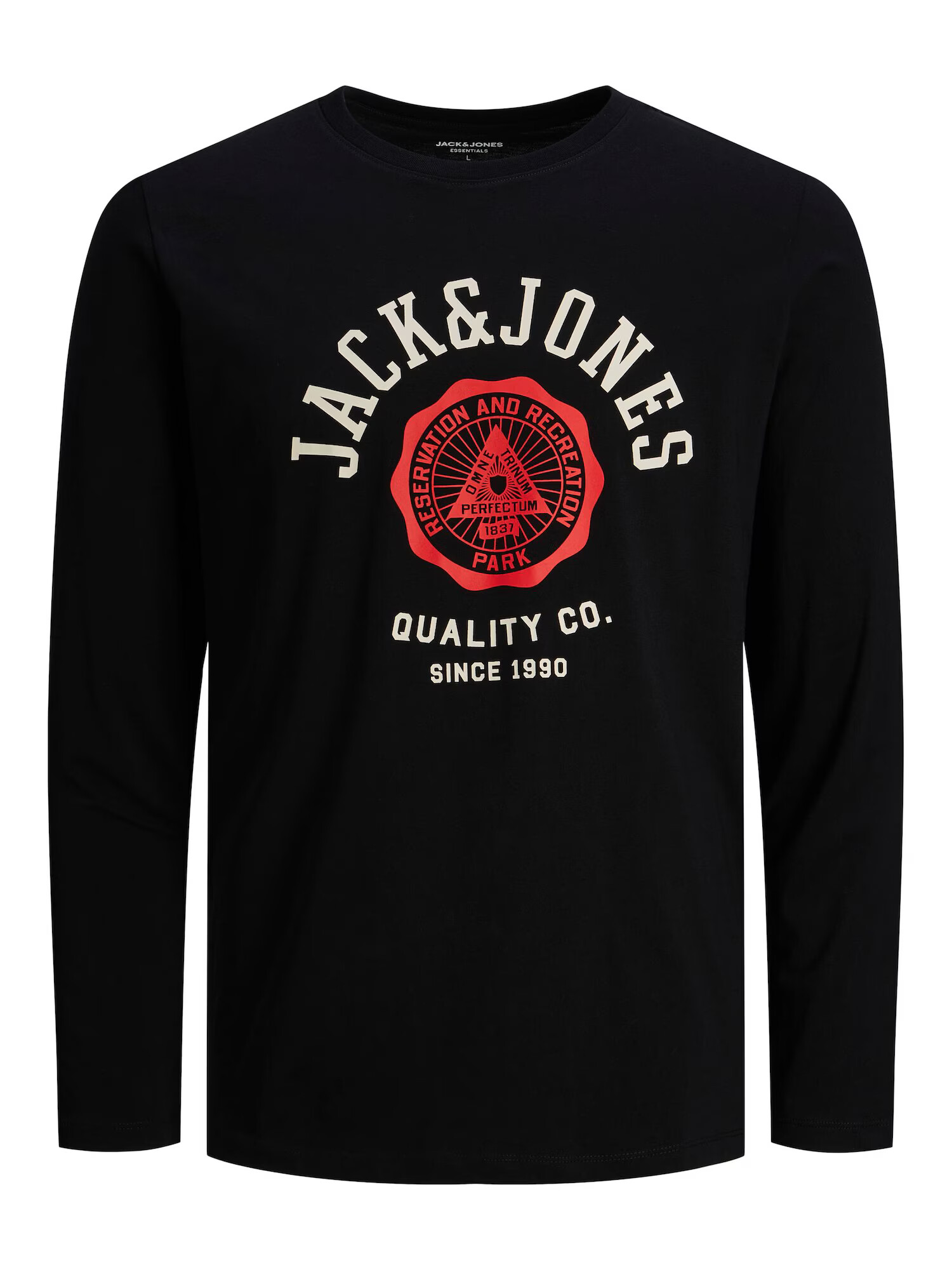 Jack & Jones Junior Tricou roșu / negru / alb - Pled.ro