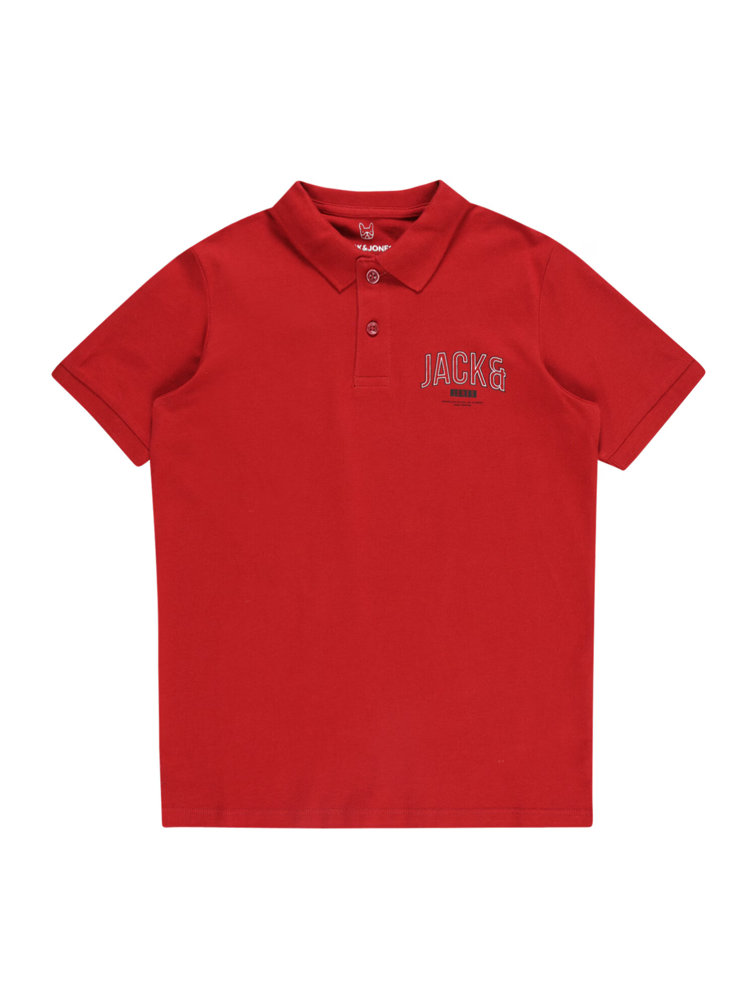 Jack & Jones Junior Tricou 'THOMAS' roșu / negru / alb - Pled.ro