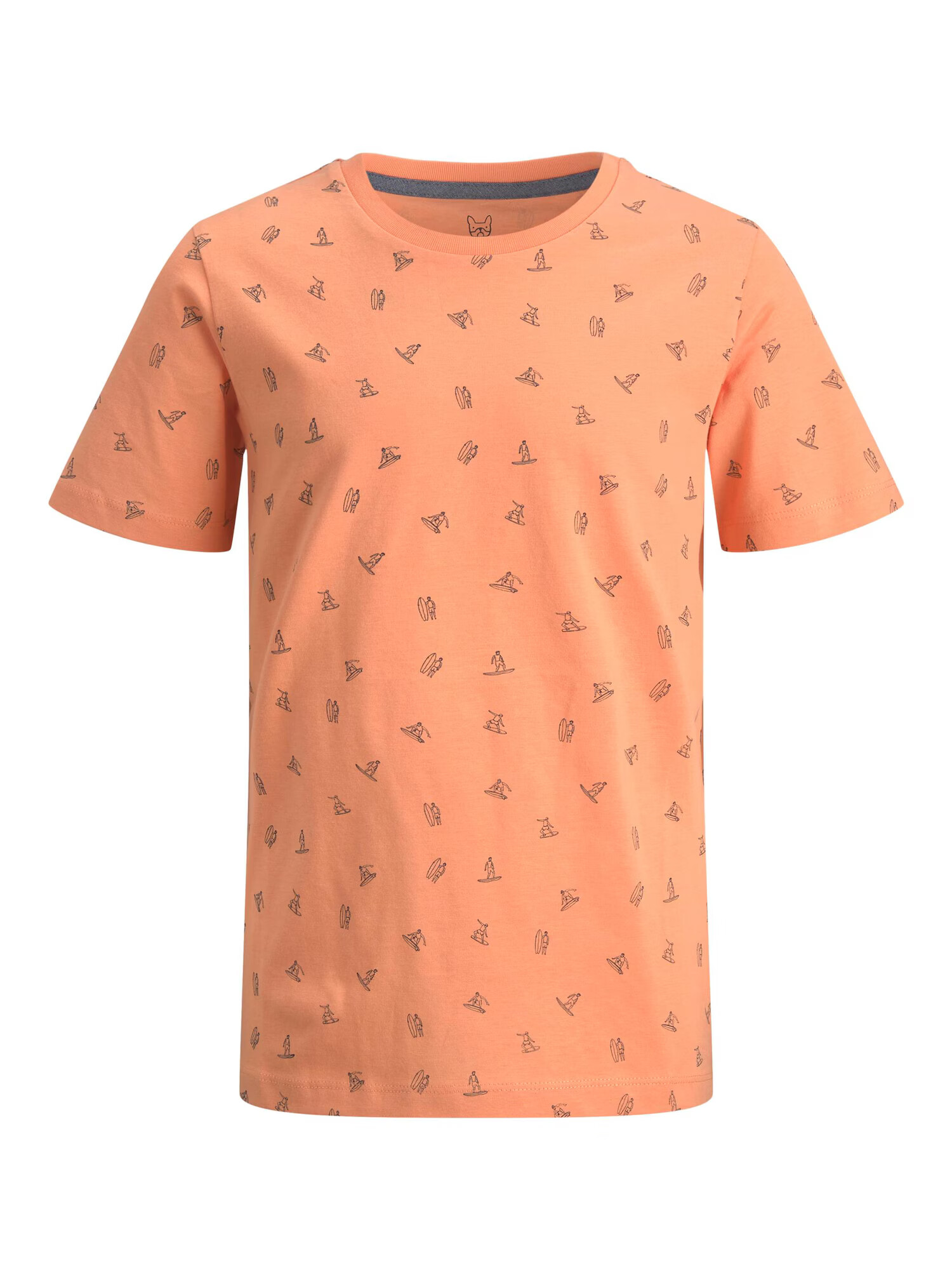 Jack & Jones Junior Tricou 'Tristan' albastru noapte / corai - Pled.ro