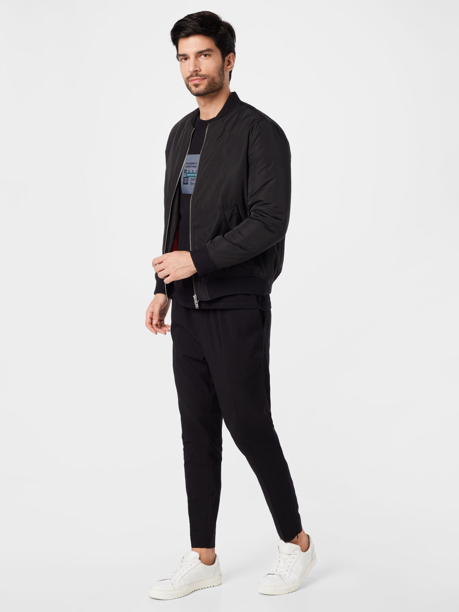 JACK & JONES Pantaloni 'Ace Frankie' negru - Pled.ro