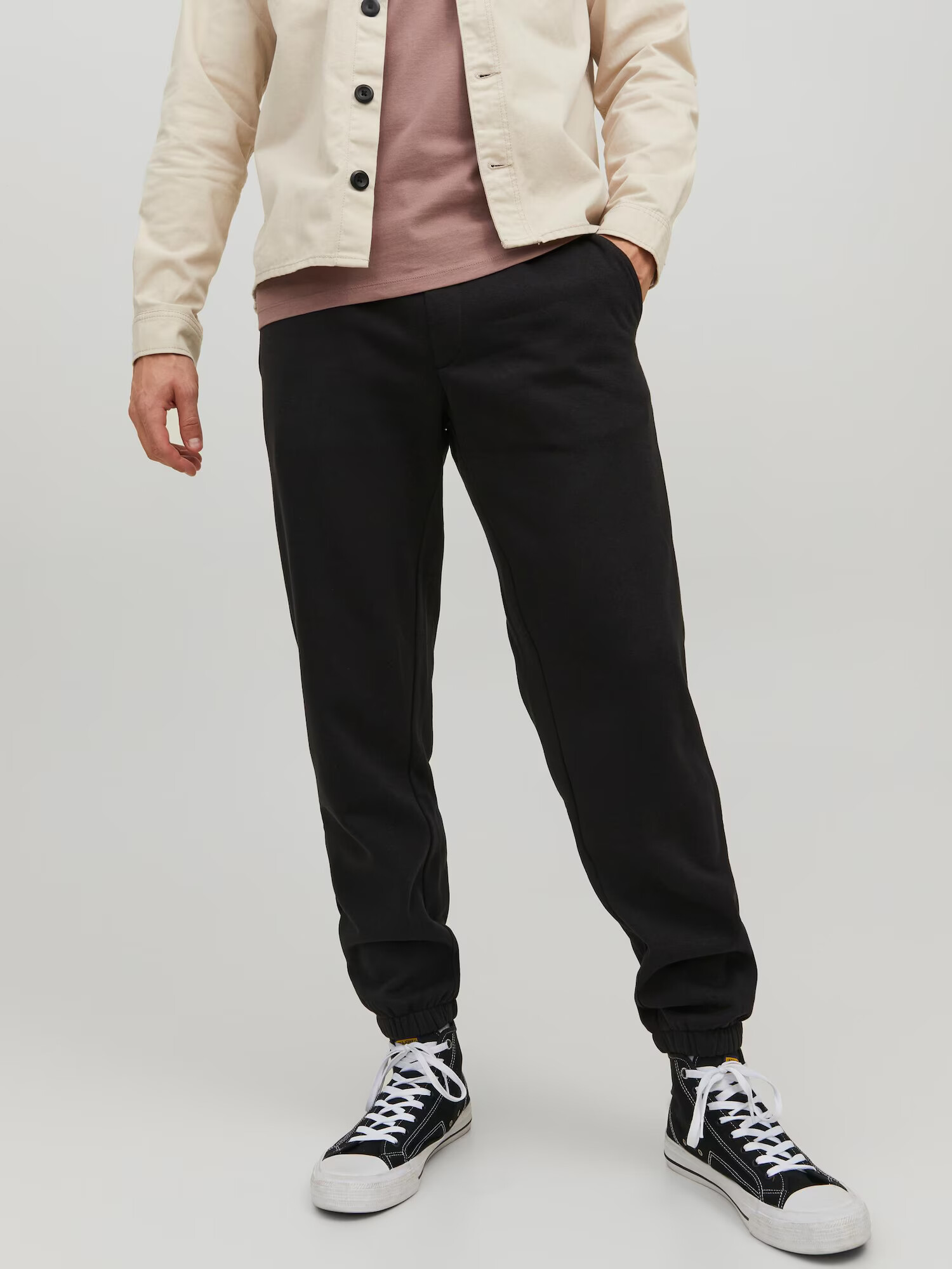 JACK & JONES Pantaloni 'Bill' negru - Pled.ro