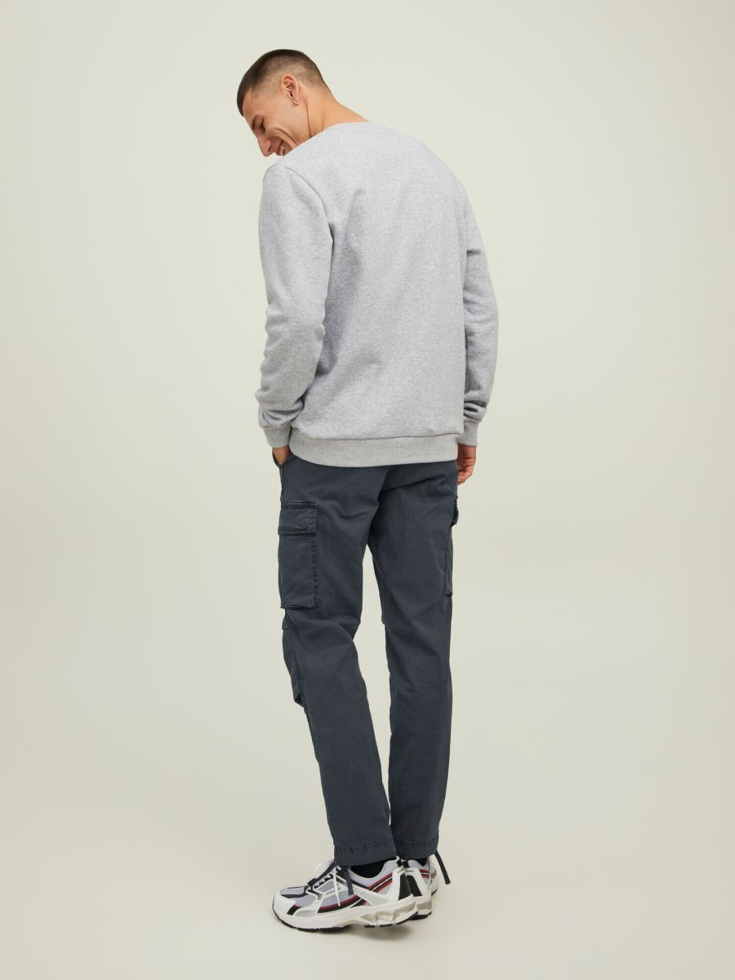 JACK & JONES Pantaloni cu buzunare 'Ace Tucker' gri bazalt - Pled.ro