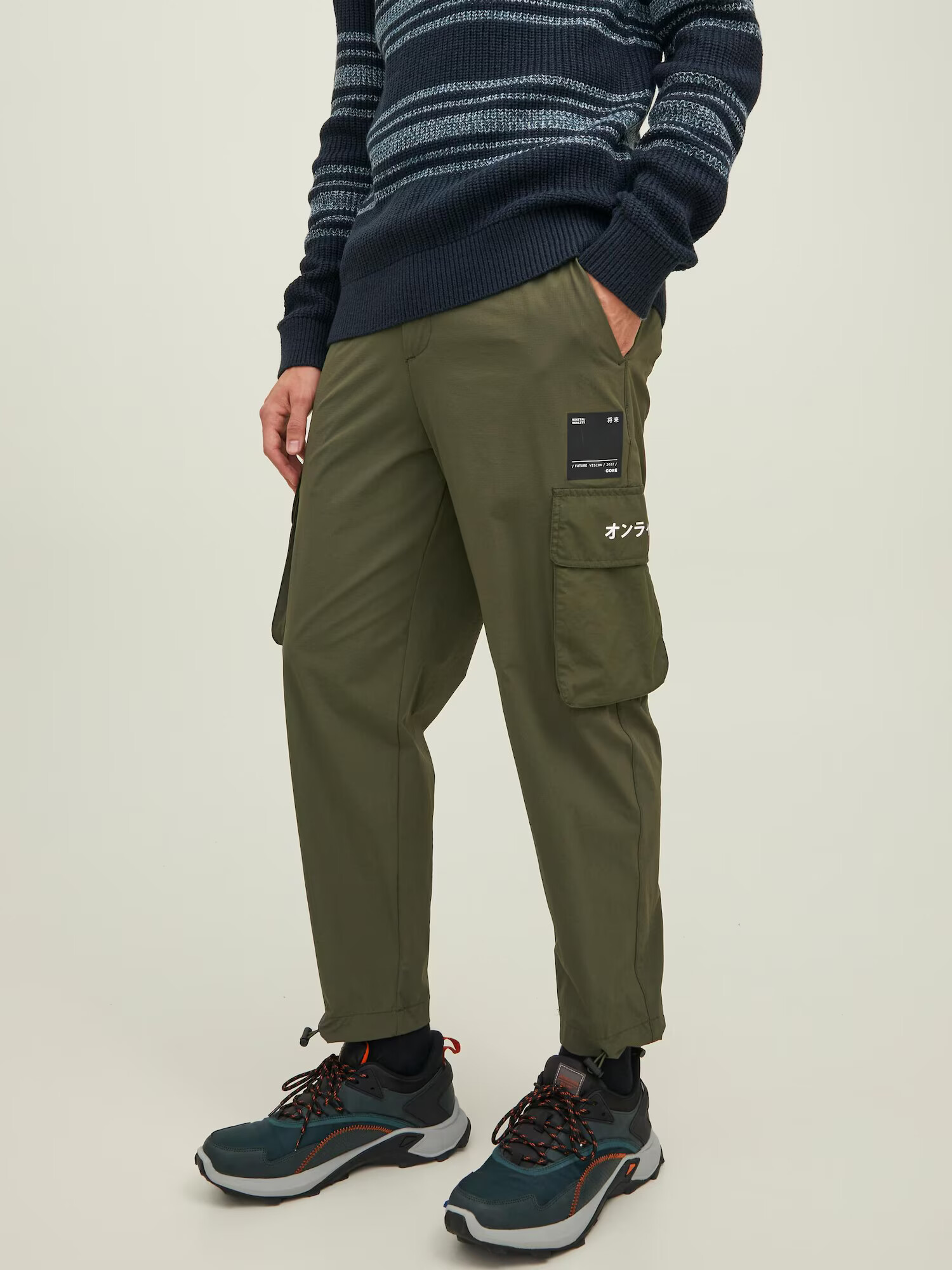 JACK & JONES Pantaloni cu buzunare 'Bill Cullen' verde închis - Pled.ro