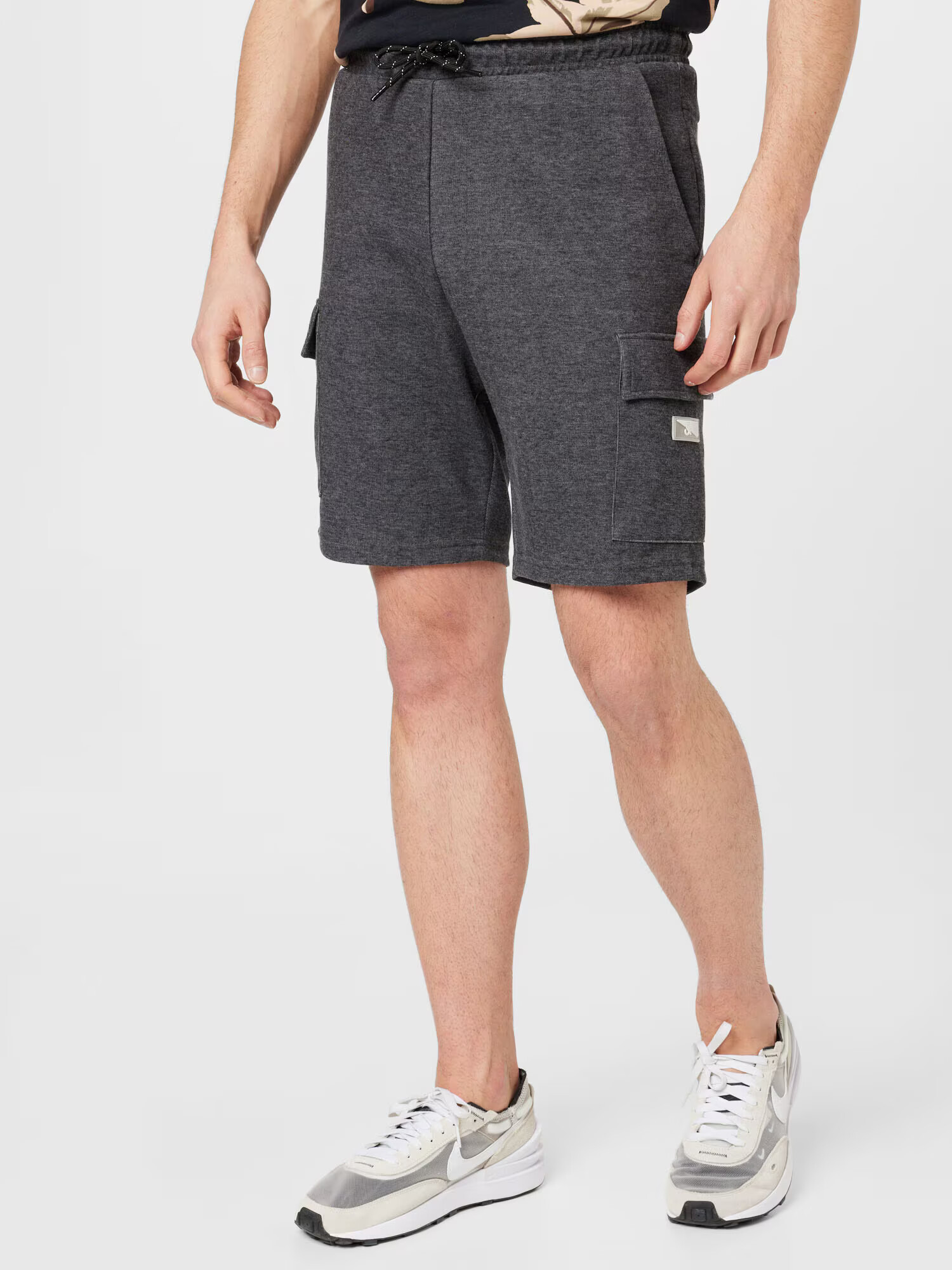 JACK & JONES Pantaloni cu buzunare gri închis - Pled.ro