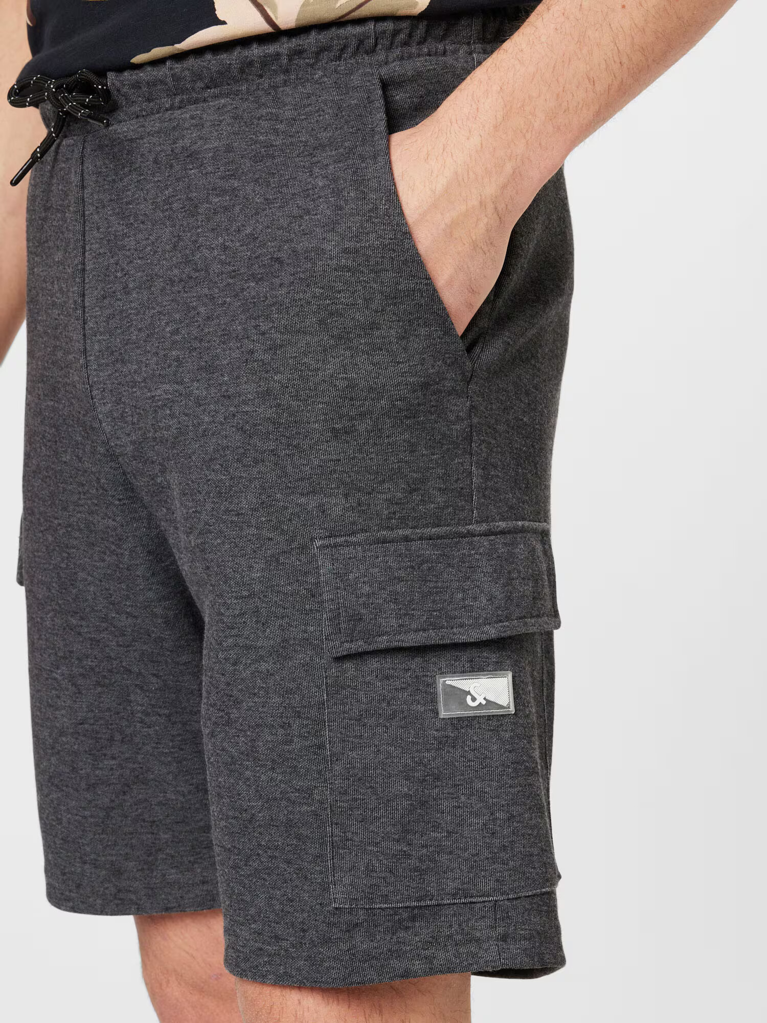 JACK & JONES Pantaloni cu buzunare gri închis - Pled.ro