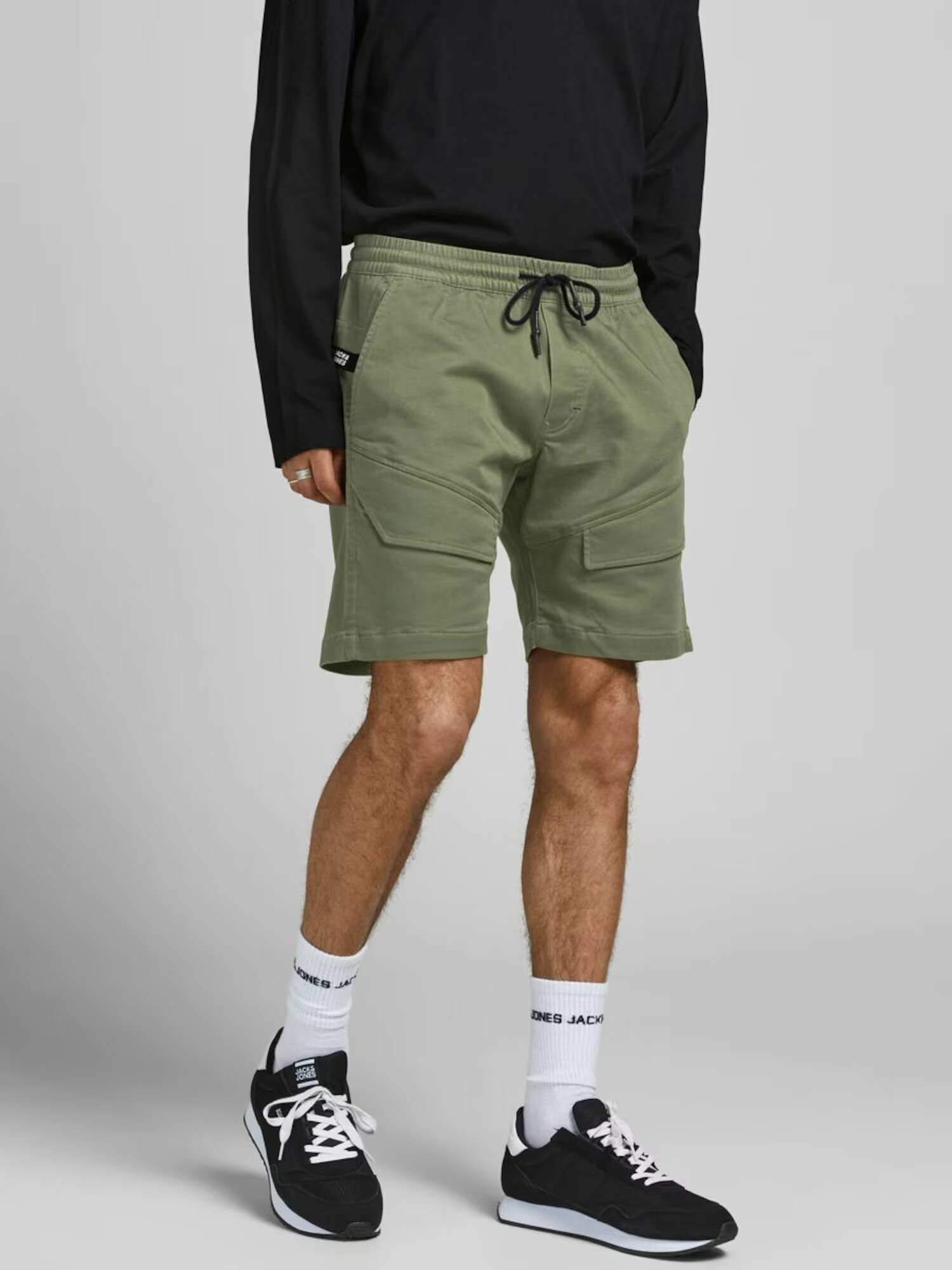 JACK & JONES Pantaloni cu buzunare 'Gus' oliv - Pled.ro