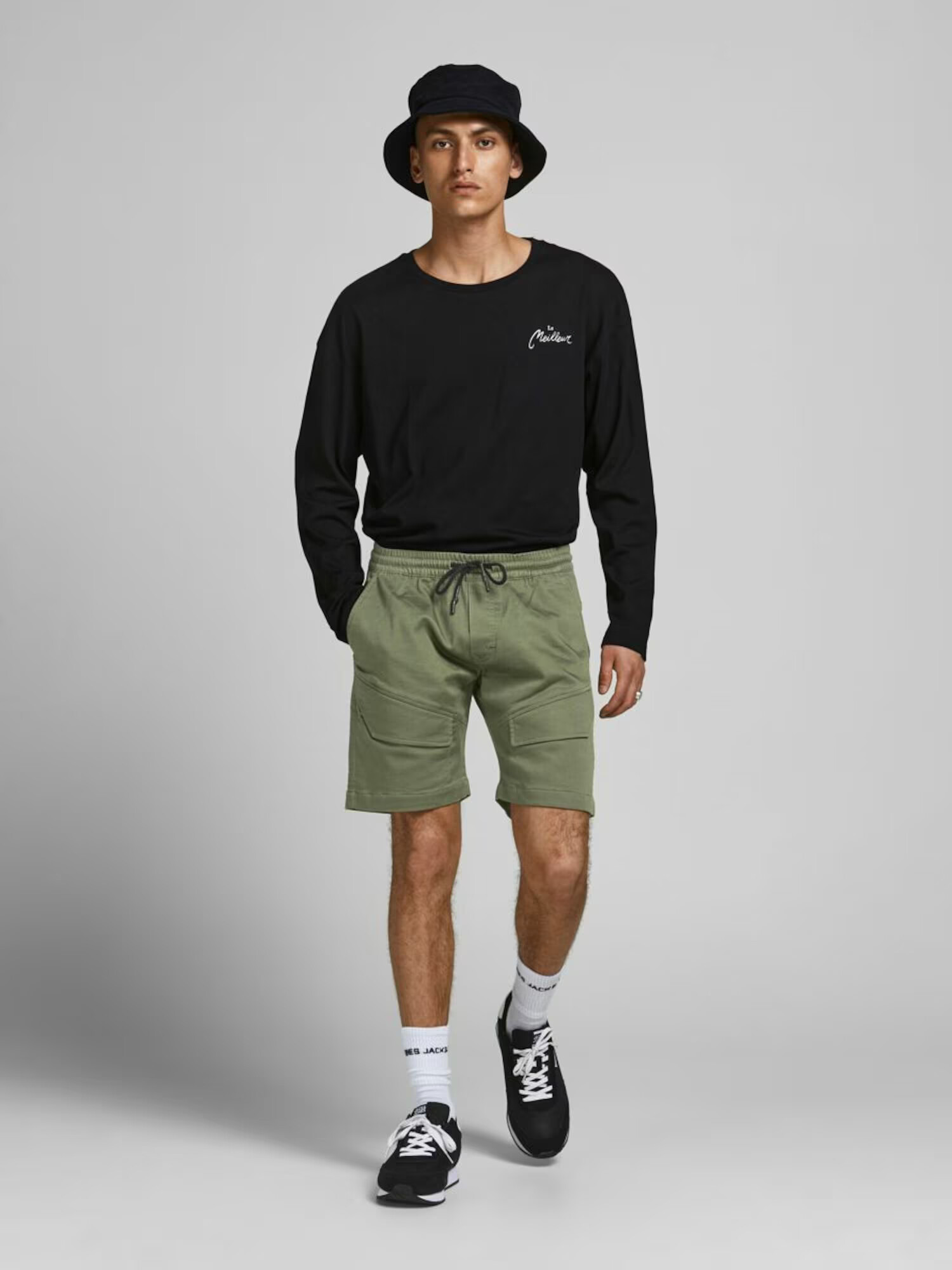 JACK & JONES Pantaloni cu buzunare 'Gus' oliv - Pled.ro