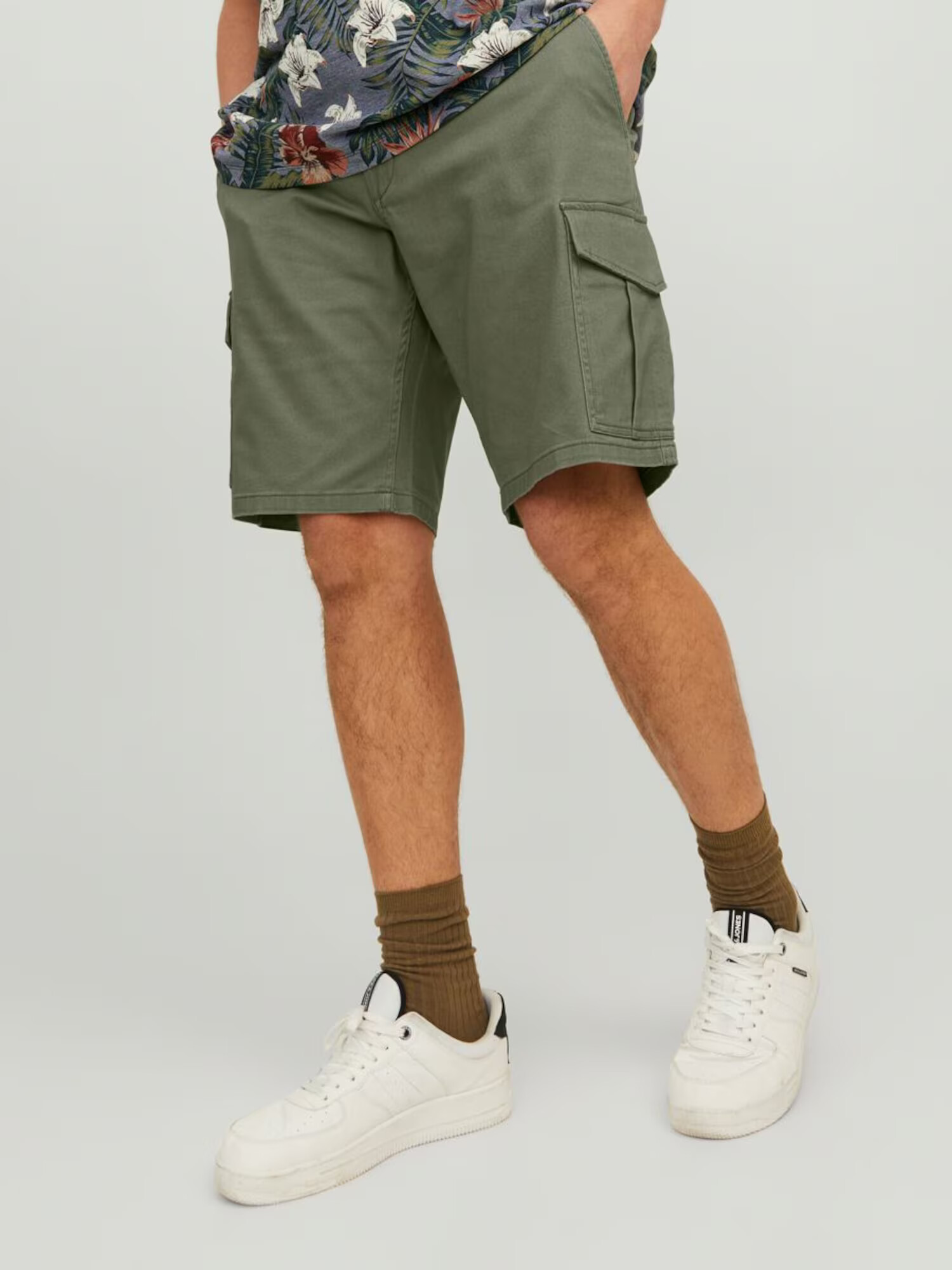 JACK & JONES Pantaloni cu buzunare verde - Pled.ro