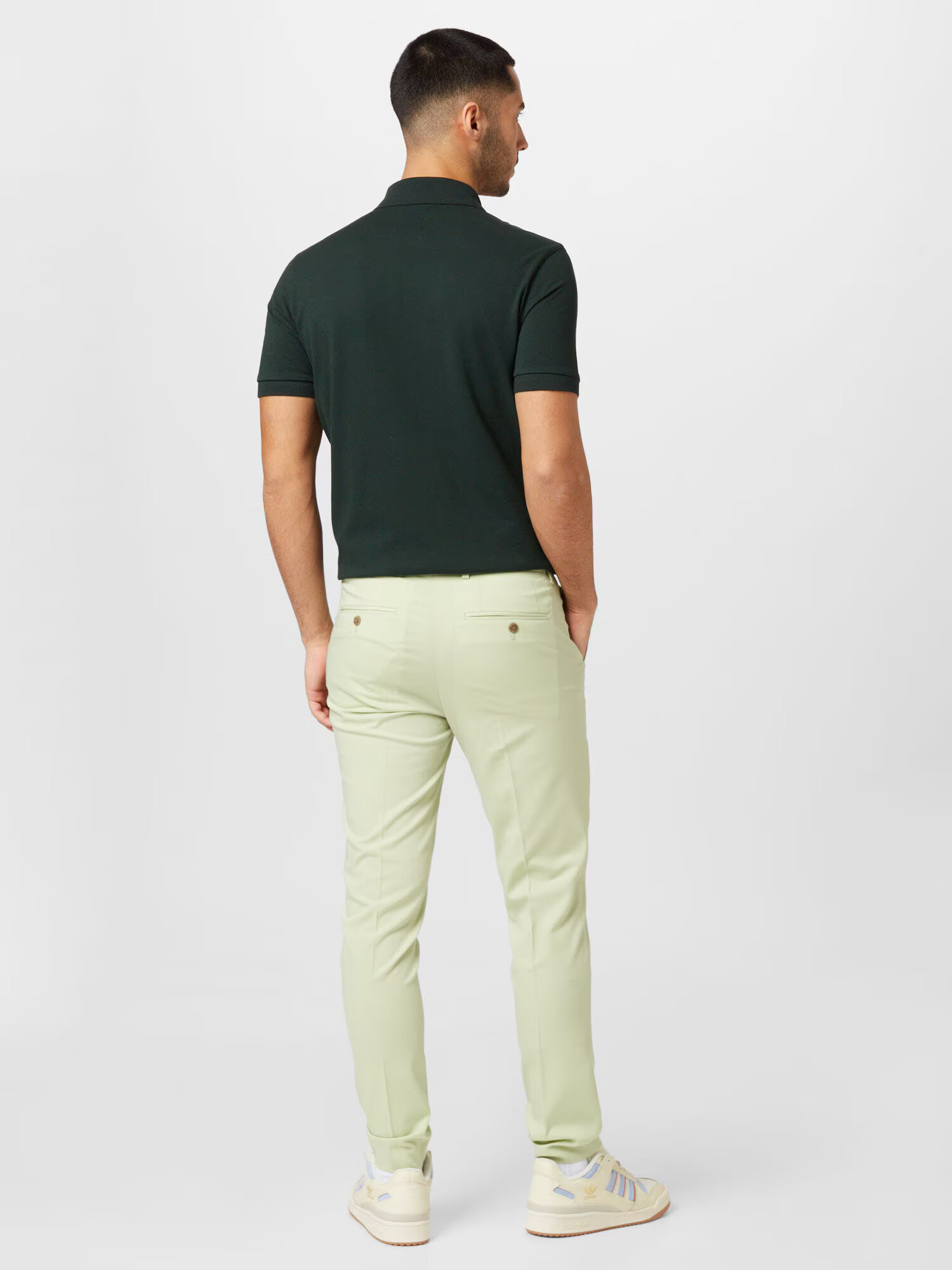 JACK & JONES Pantaloni cu dungă 'Franco' verde deschis - Pled.ro