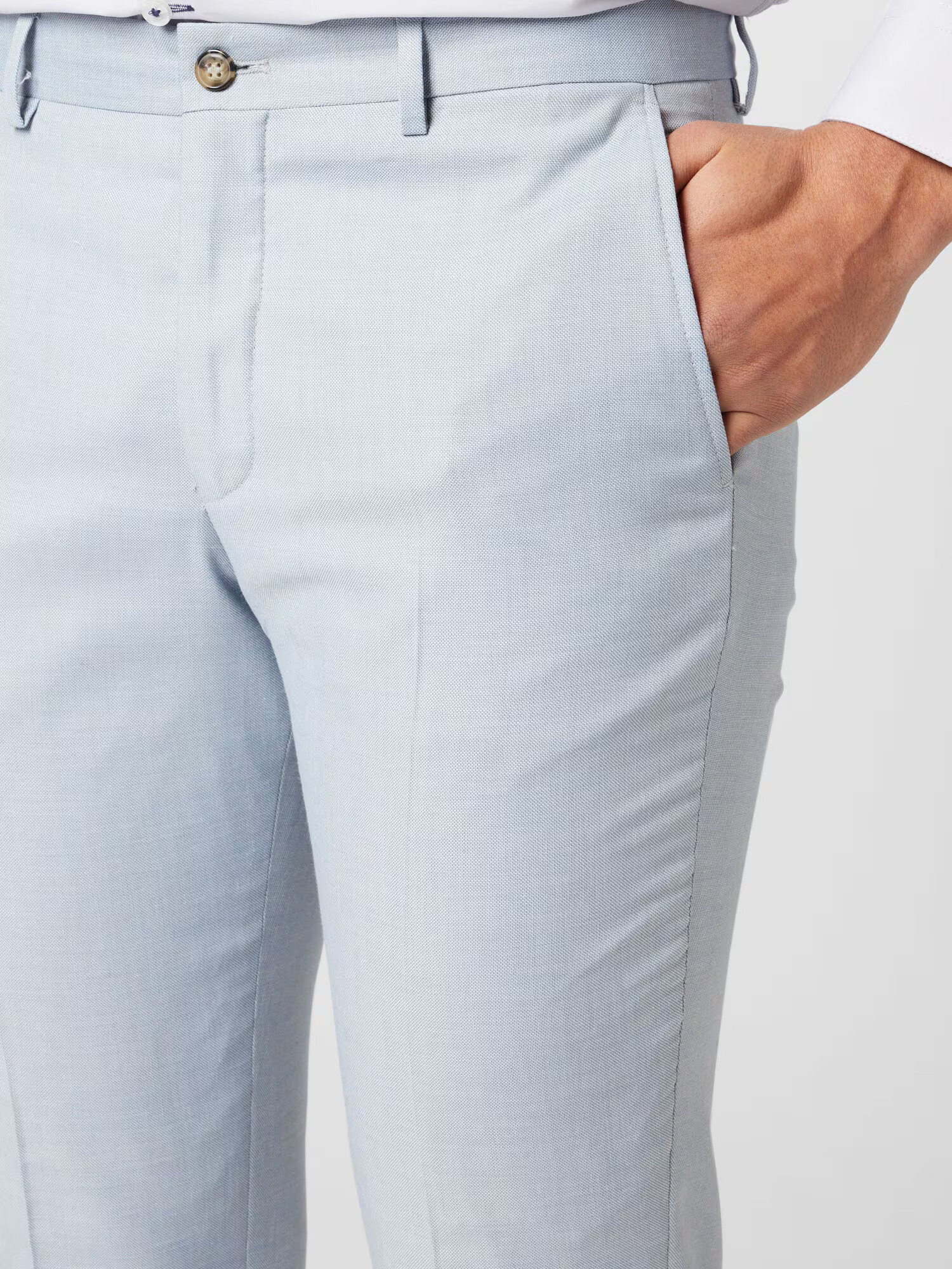 JACK & JONES Pantaloni cu dungă 'Solaris' albastru deschis - Pled.ro