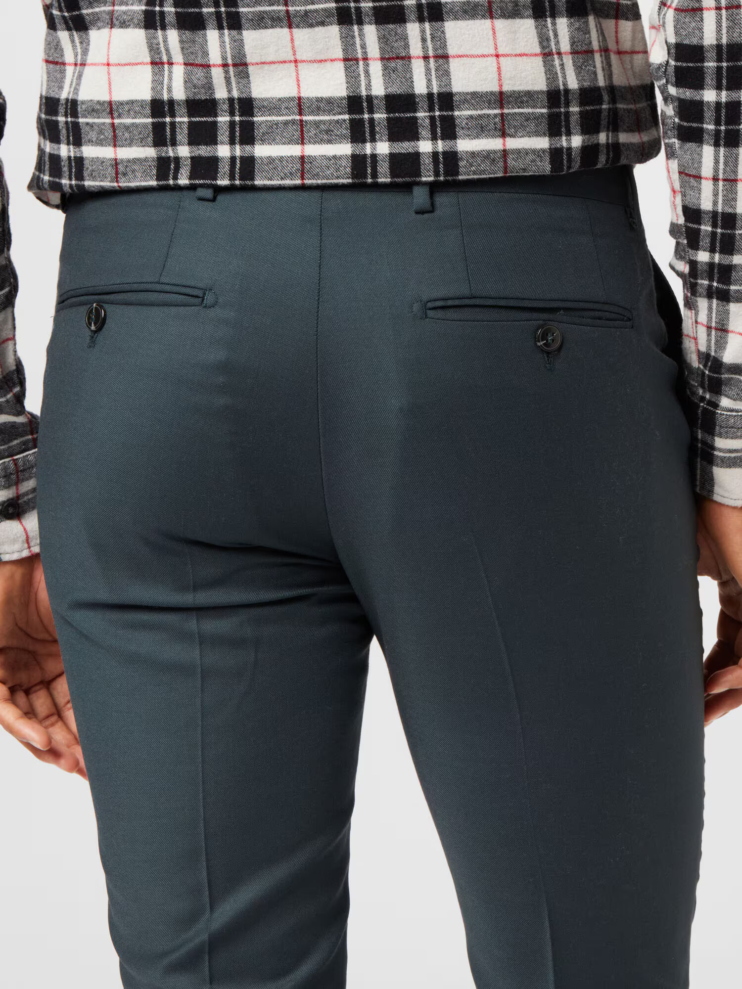 JACK & JONES Pantaloni cutați 'SOLARIS' verde petrol - Pled.ro