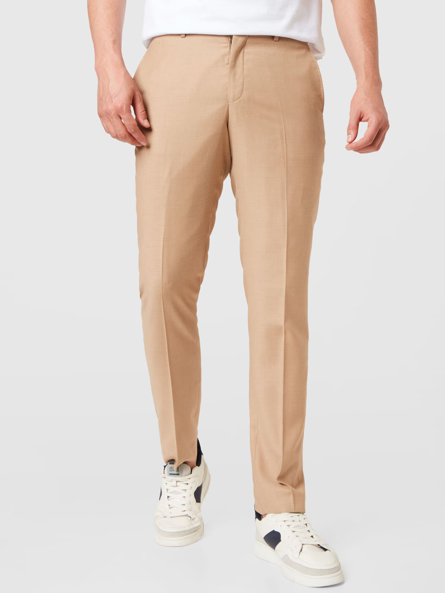 JACK & JONES Pantaloni cu dungă 'Solaris' nisipiu - Pled.ro