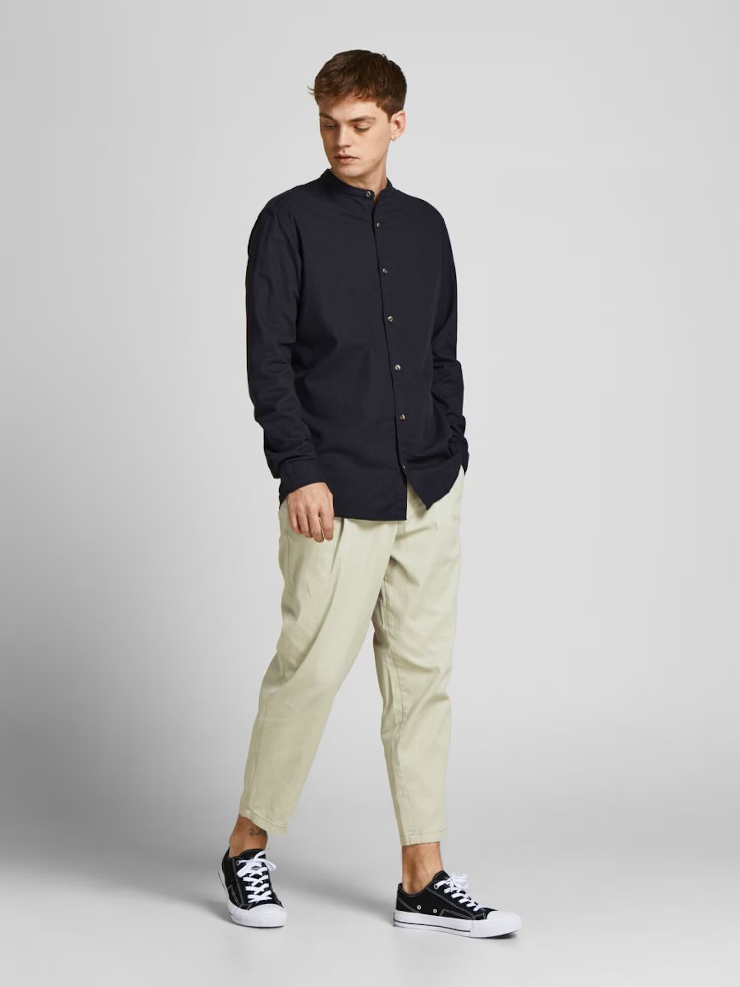 JACK & JONES Pantaloni cutați 'Bill Rico' grej - Pled.ro