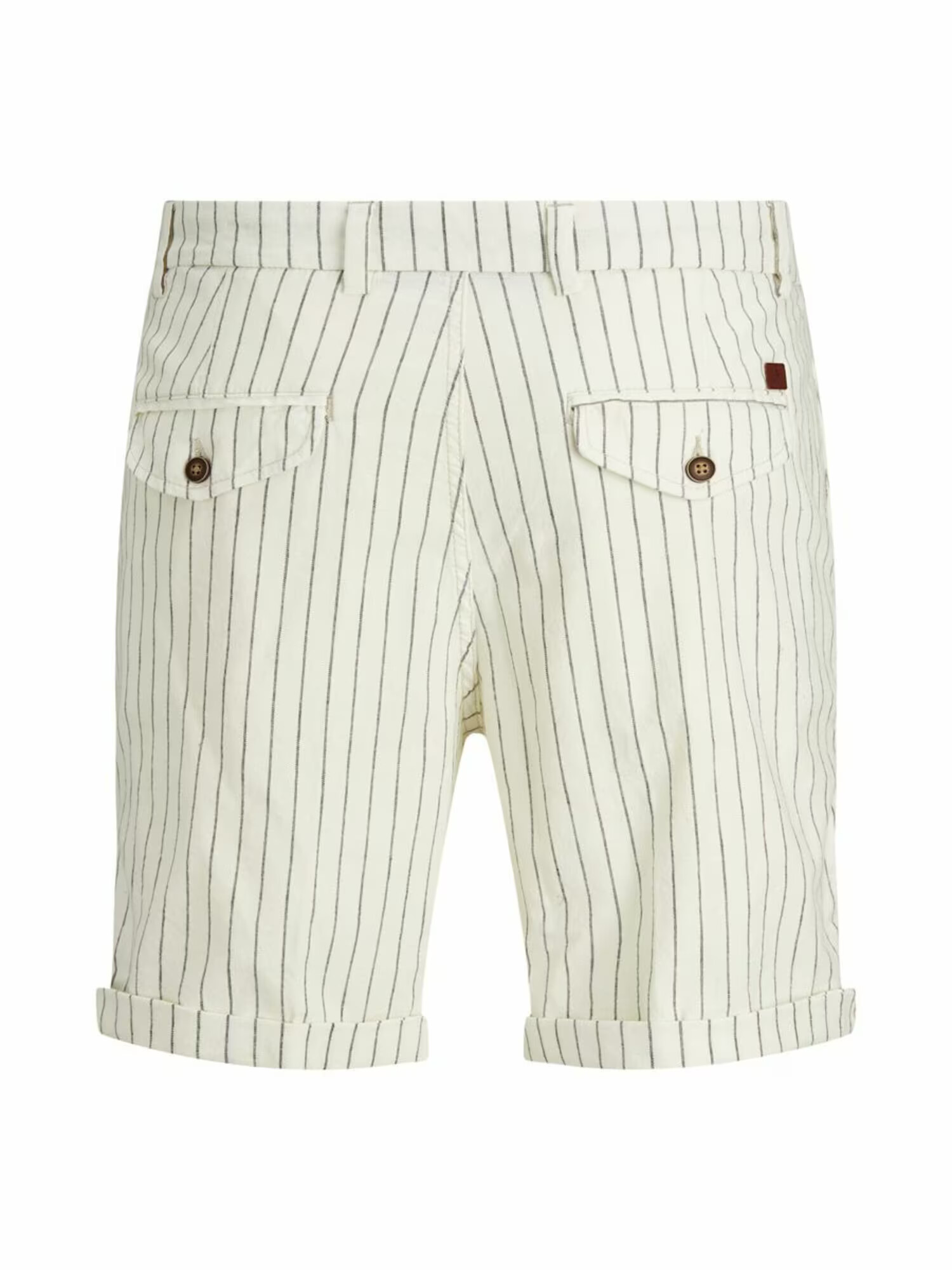 JACK & JONES Pantaloni eleganți albastru închis / alb - Pled.ro