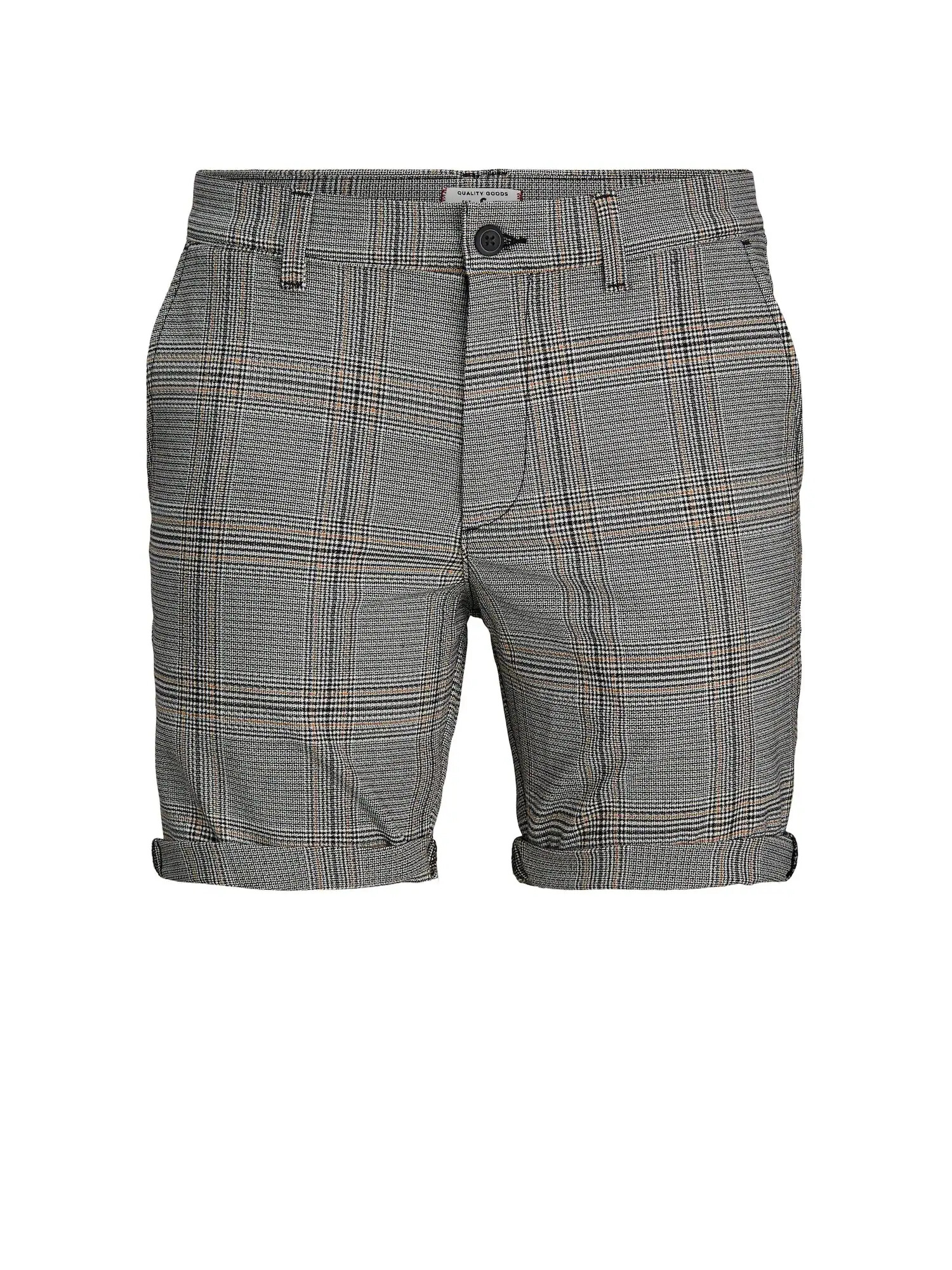 JACK & JONES Pantaloni eleganți 'Connor' maro deschis / gri / negru - Pled.ro