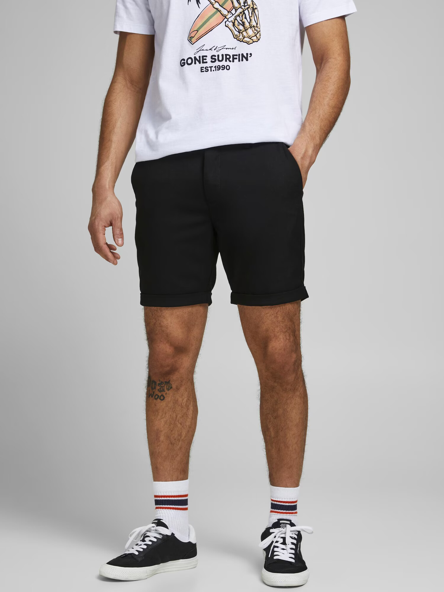 JACK & JONES Pantaloni eleganți 'Connor' negru - Pled.ro