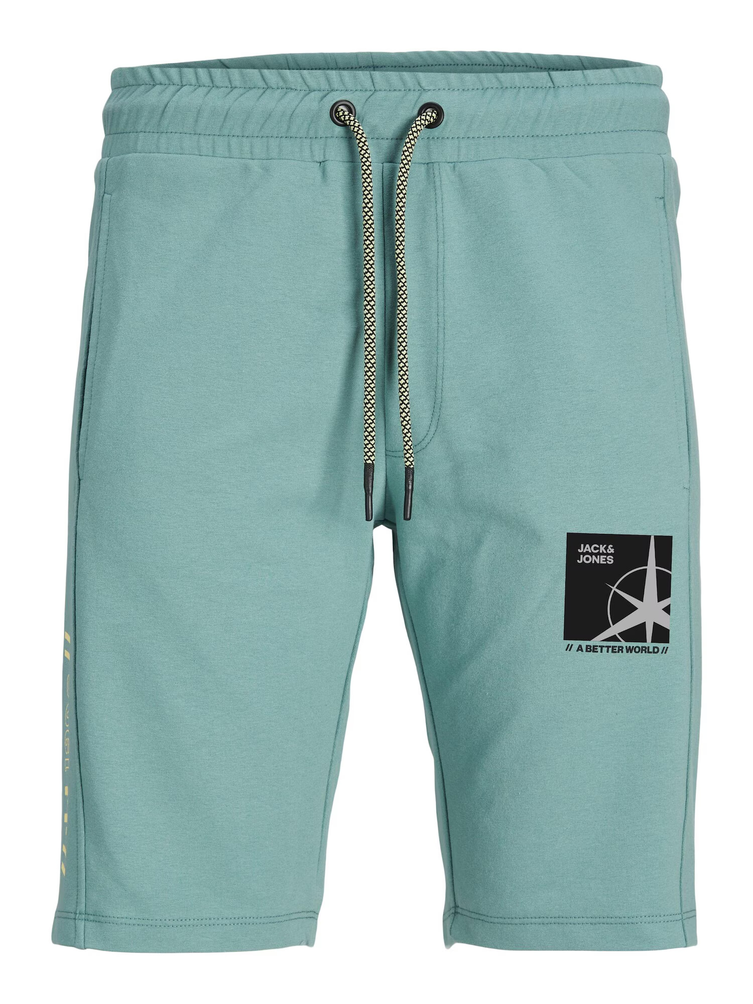 JACK & JONES Pantaloni 'FILO' gri deschis / verde mentă / portocaliu / negru - Pled.ro