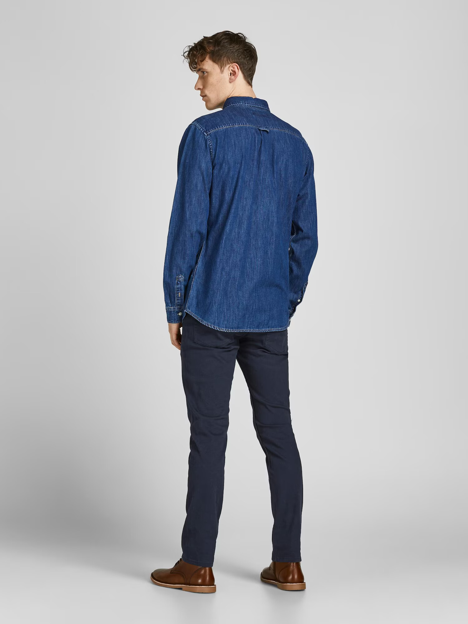 JACK & JONES Pantaloni 'Glenn' bleumarin - Pled.ro