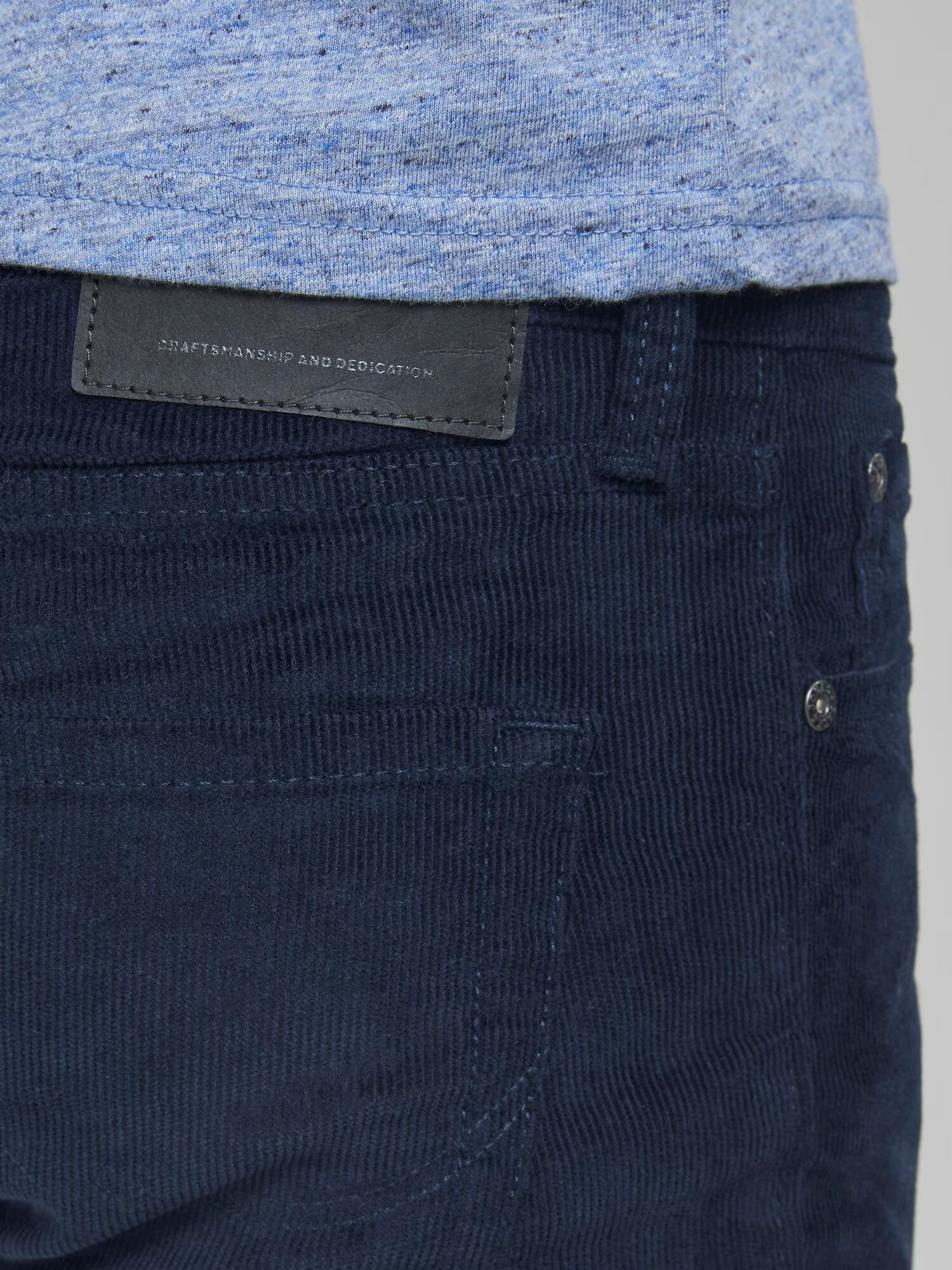 JACK & JONES Pantaloni 'Glenn' bleumarin / maro - Pled.ro