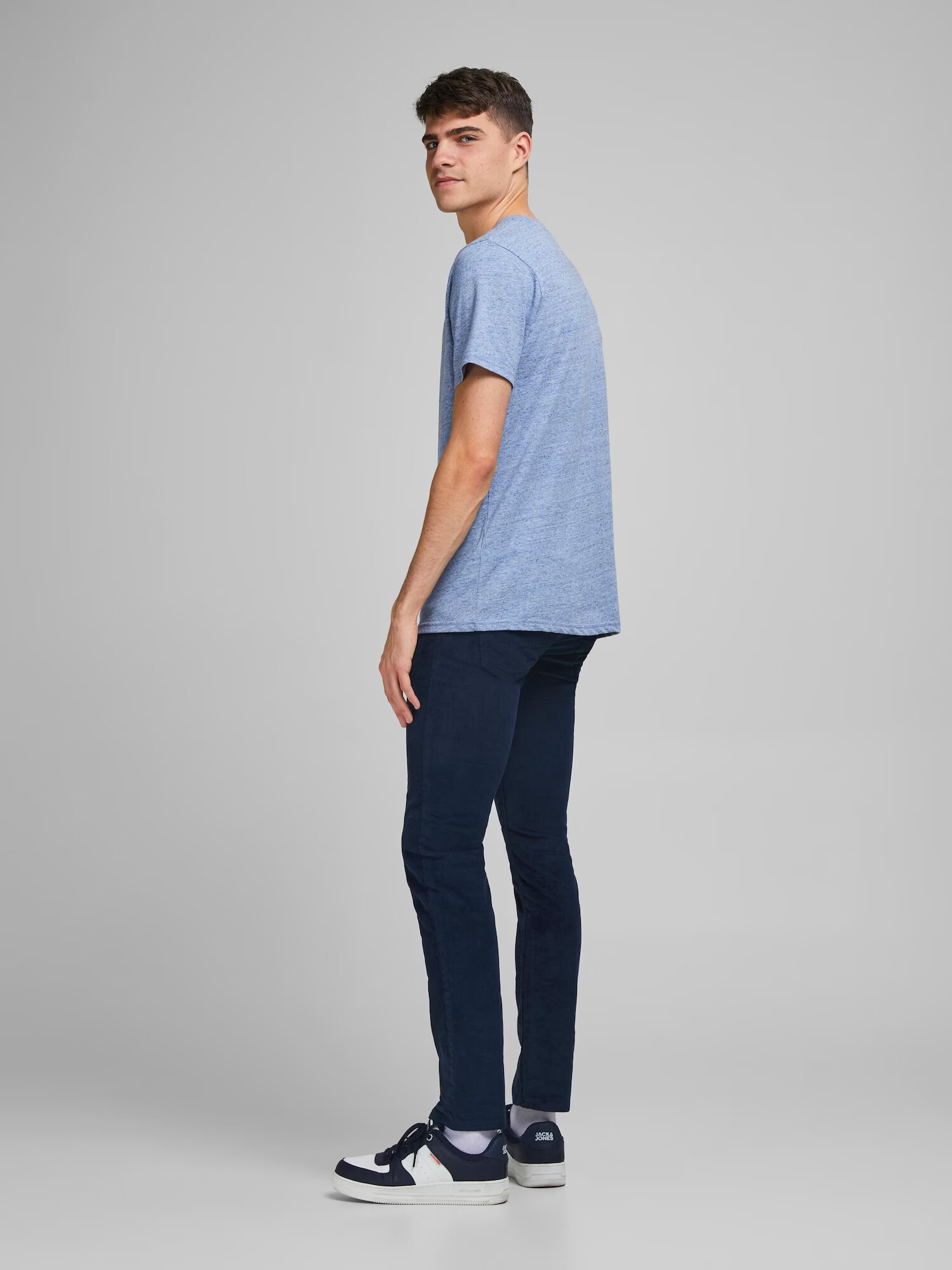 JACK & JONES Pantaloni 'Glenn' bleumarin / maro - Pled.ro