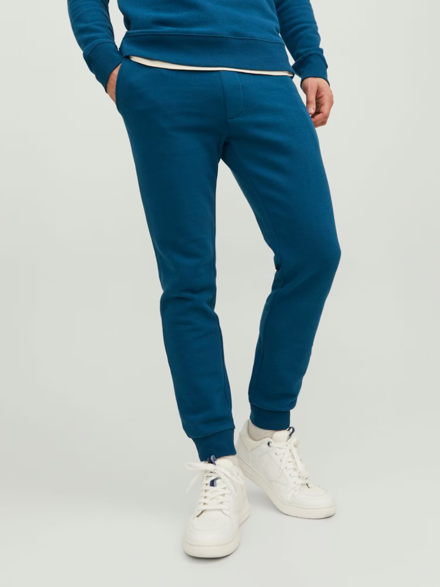 JACK & JONES Pantaloni 'Gordon' albastru - Pled.ro