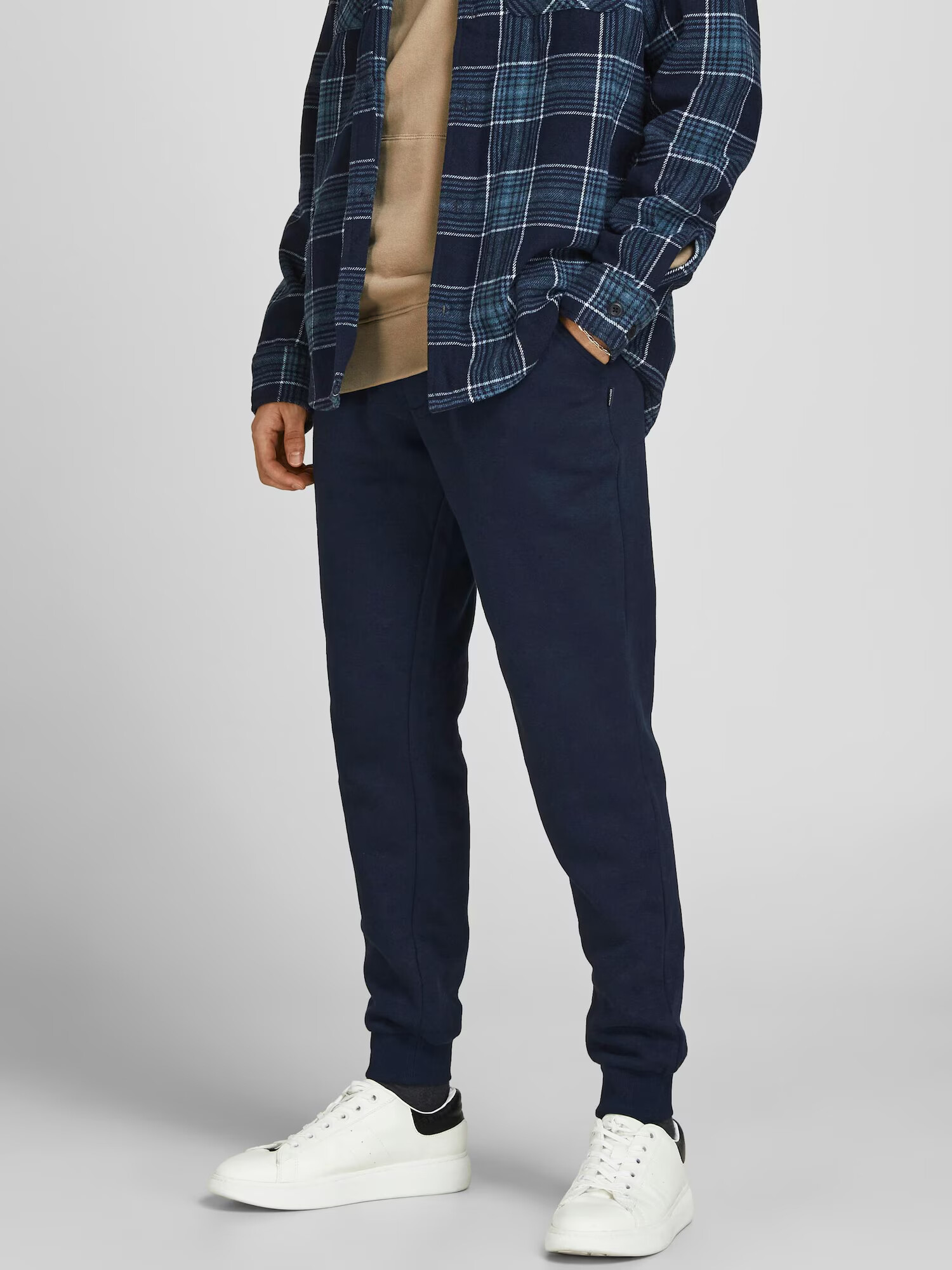 JACK & JONES Pantaloni 'Gordon' bleumarin - Pled.ro