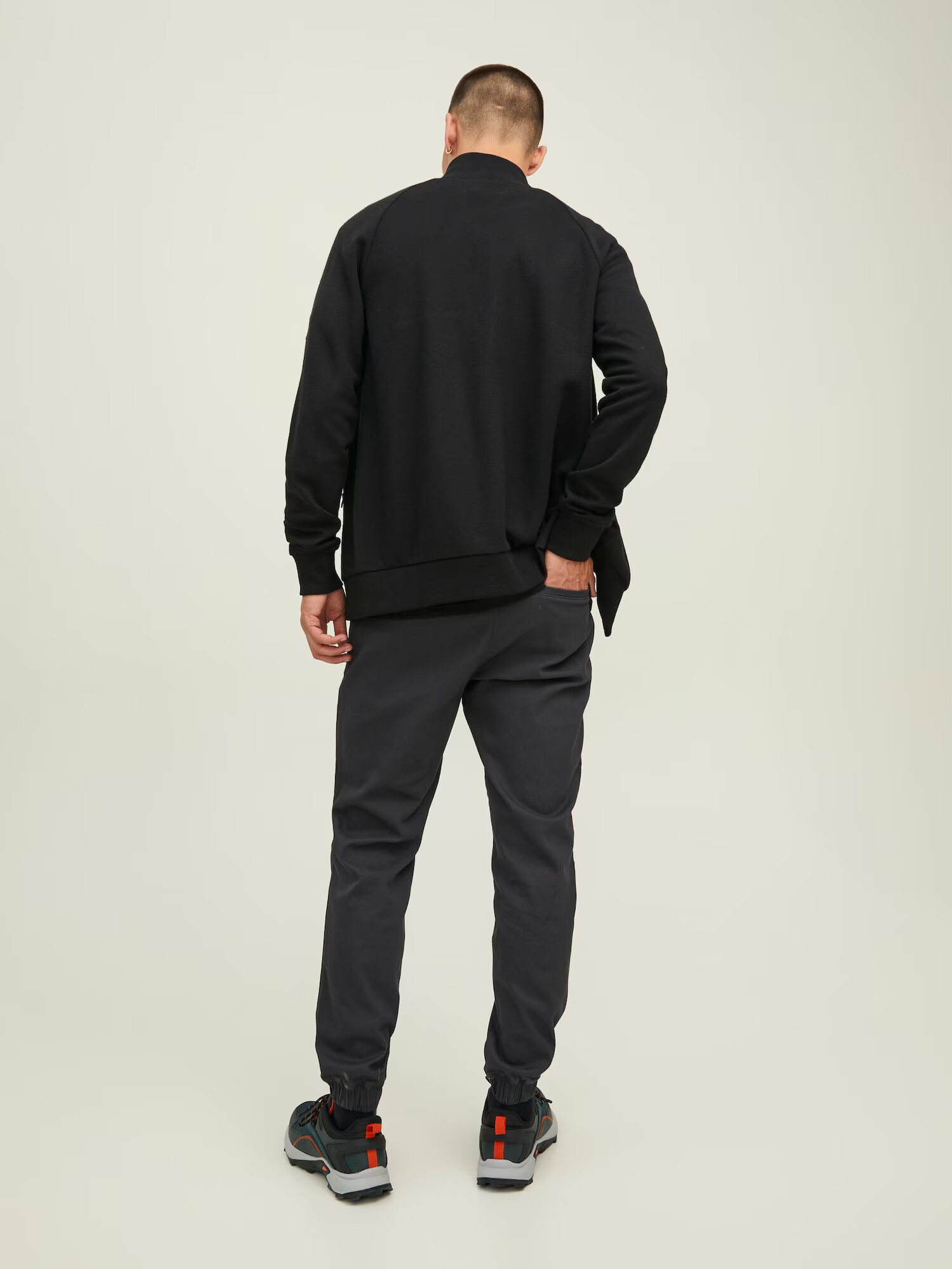 JACK & JONES Pantaloni 'GORDON DAVE' gri închis - Pled.ro