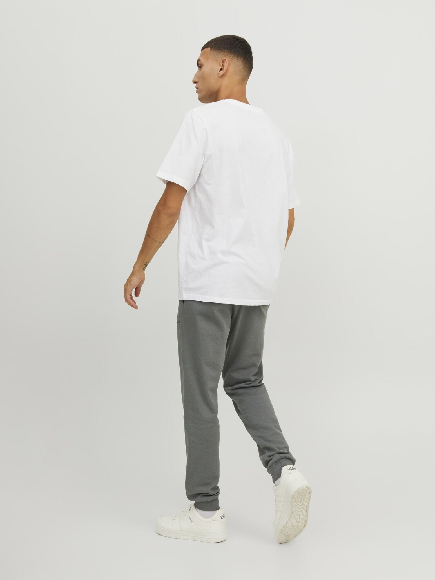 JACK & JONES Pantaloni 'Gordon' gri - Pled.ro