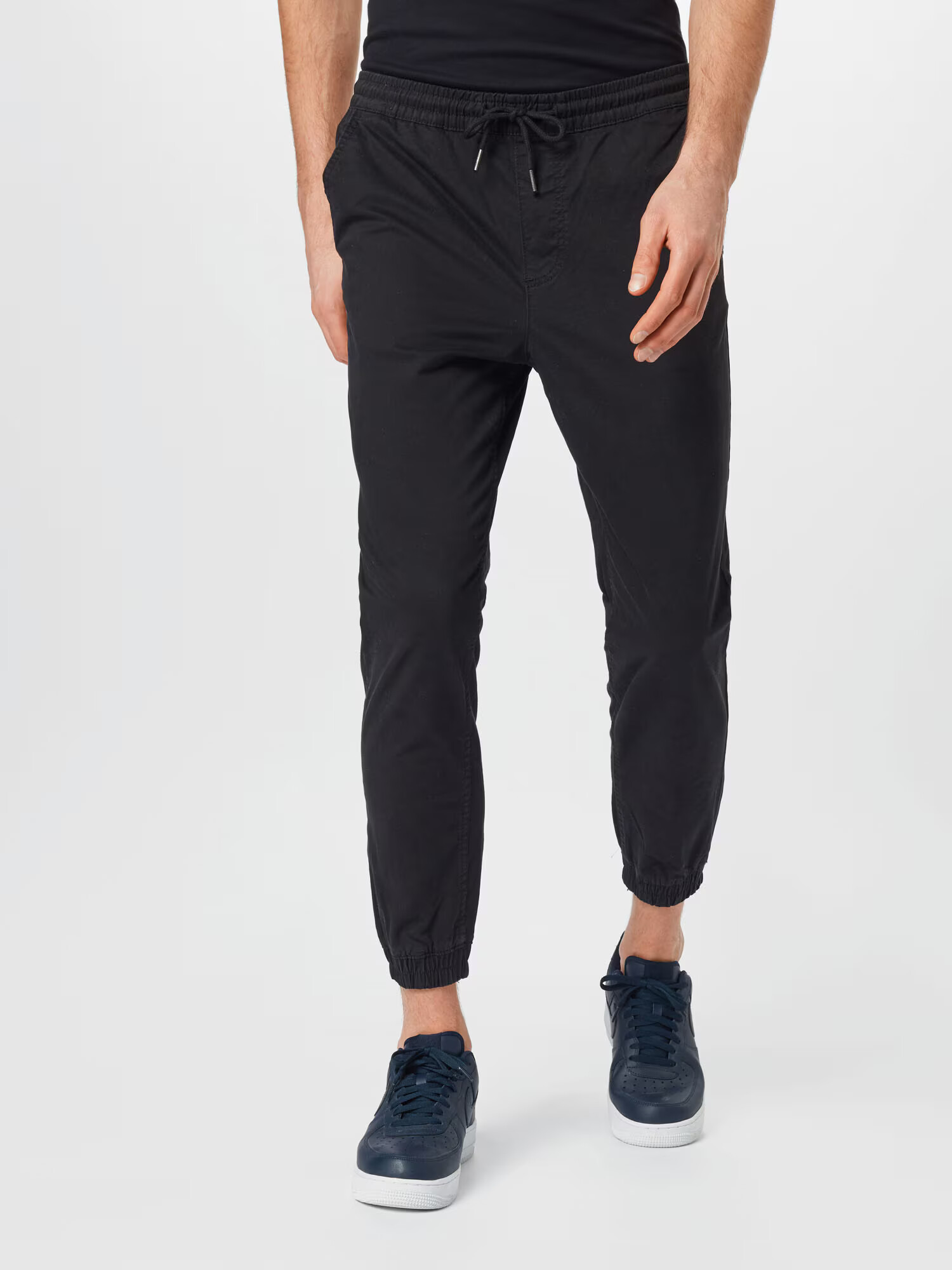 JACK & JONES Pantaloni 'Gordon Lane' negru - Pled.ro