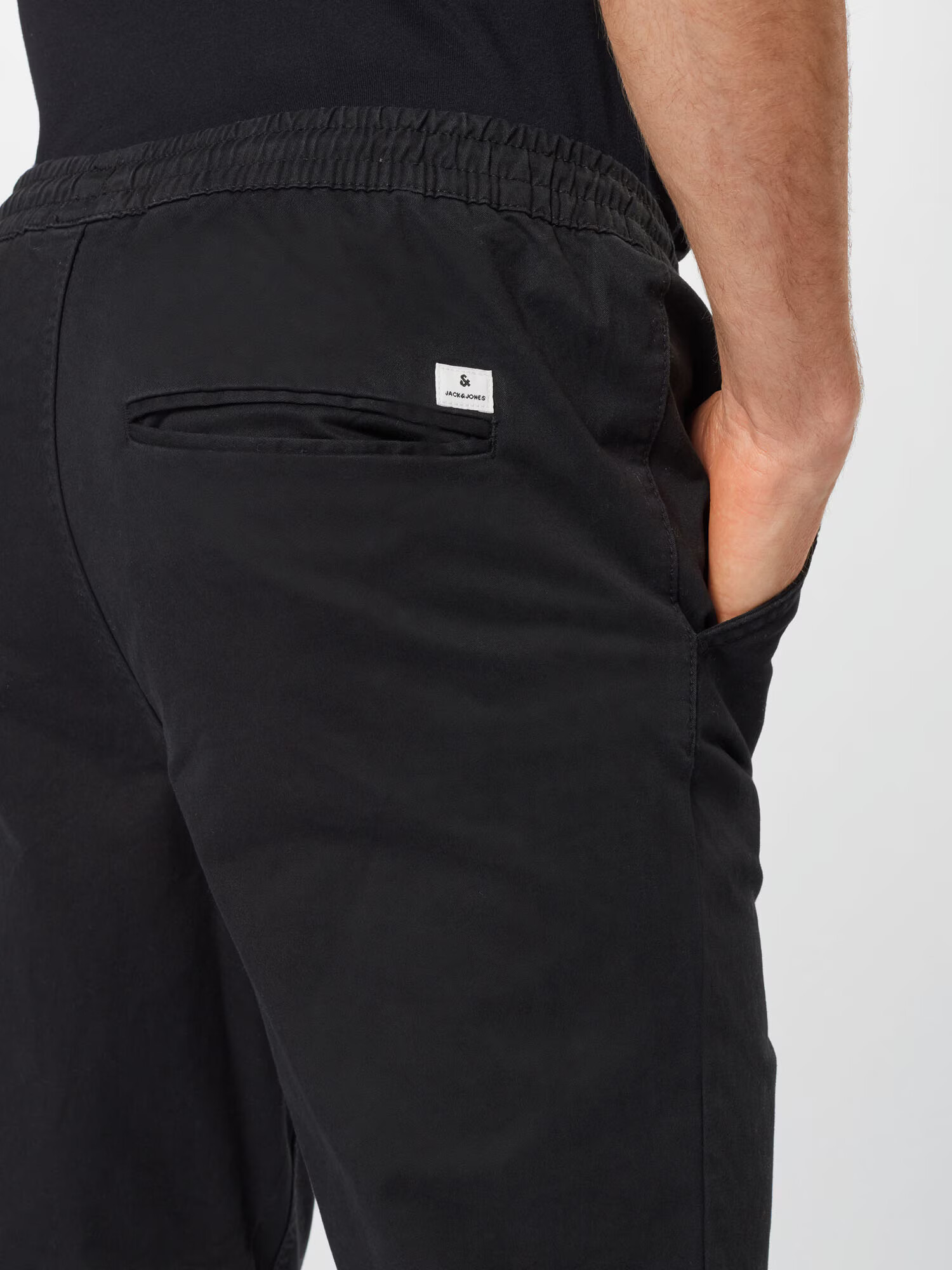 JACK & JONES Pantaloni 'Gordon Lane' negru - Pled.ro