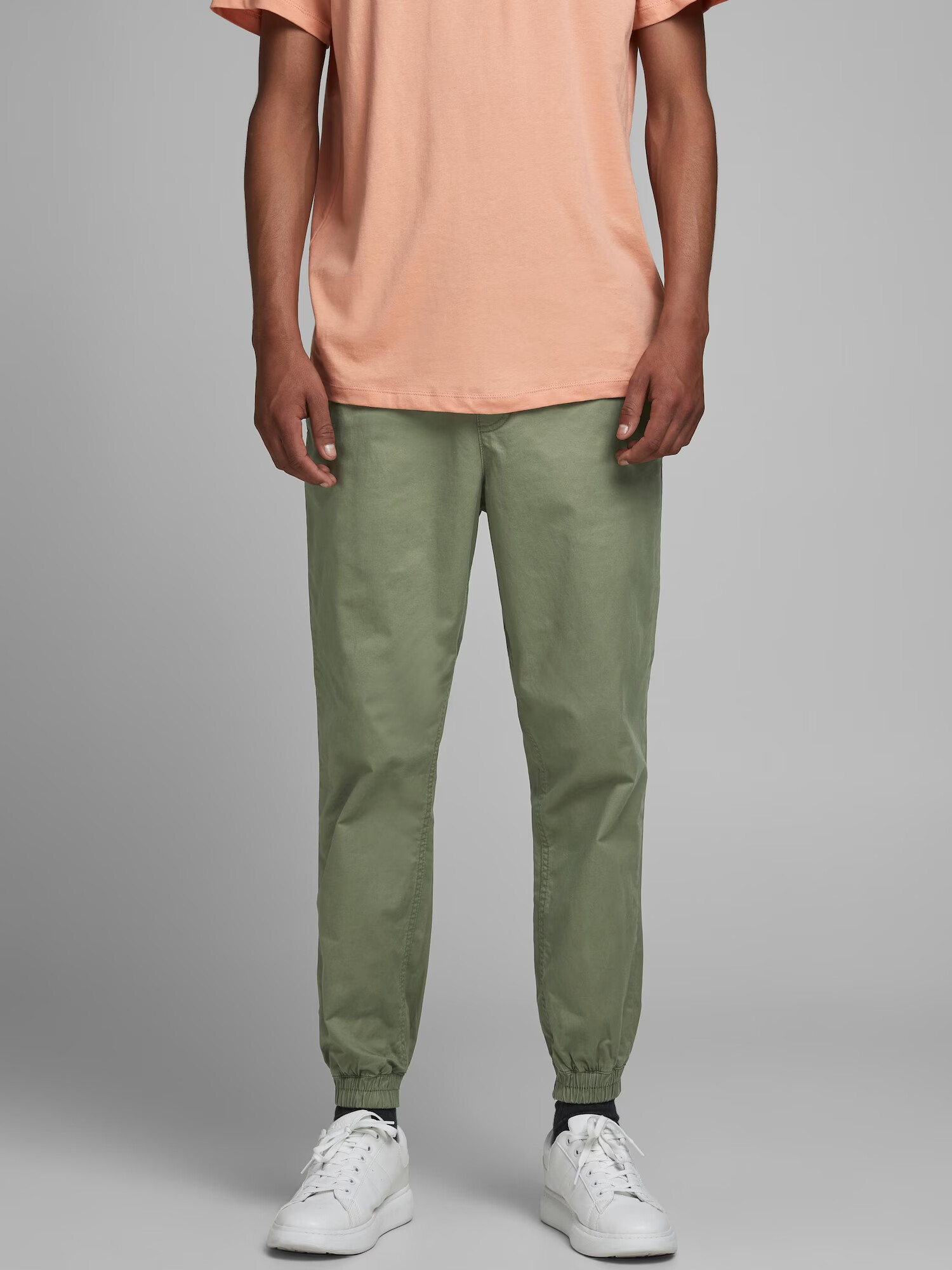 JACK & JONES Pantaloni 'Gordon Lane' oliv - Pled.ro