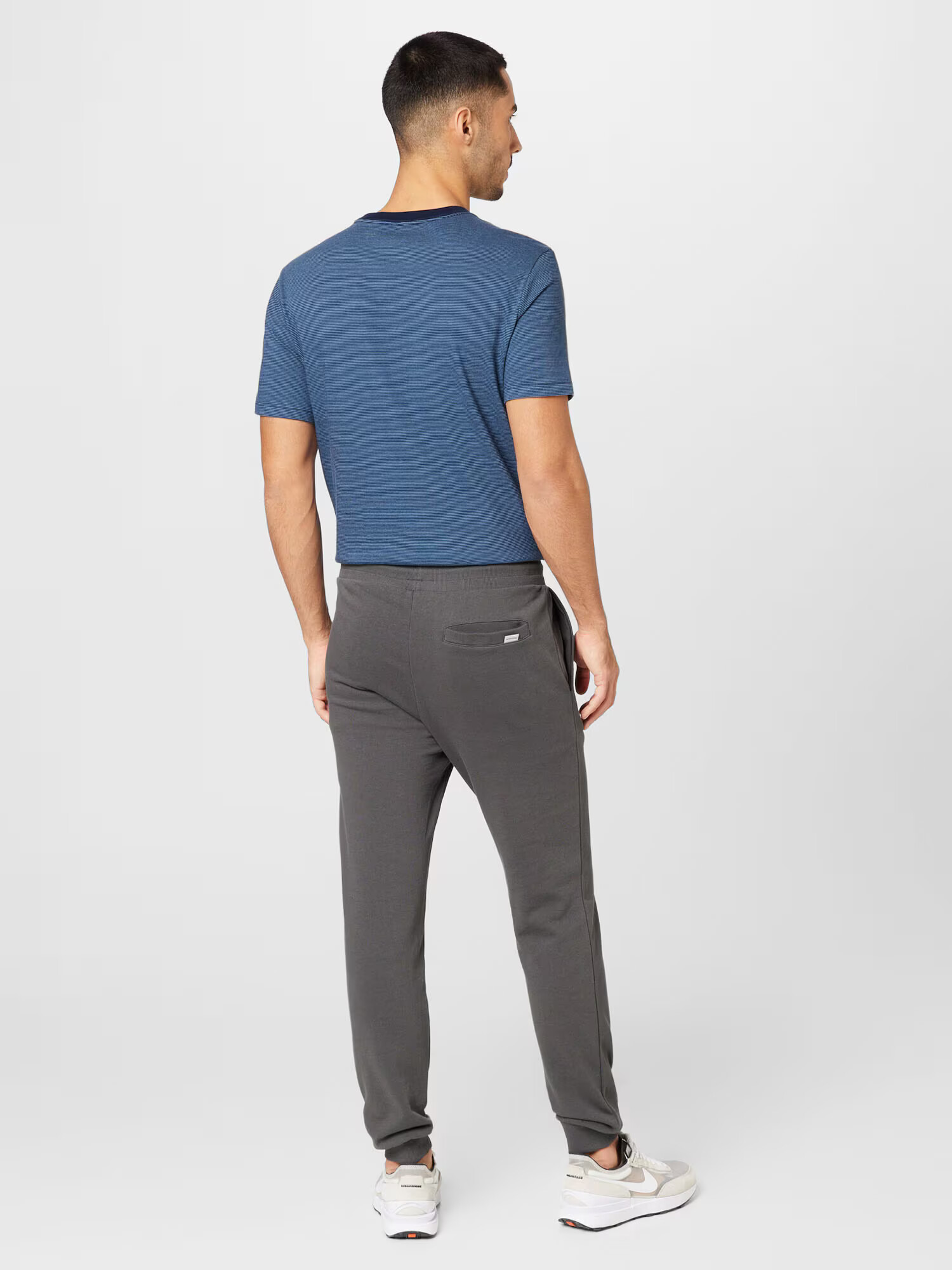 JACK & JONES Pantaloni 'GORDON' pământiu / alb - Pled.ro