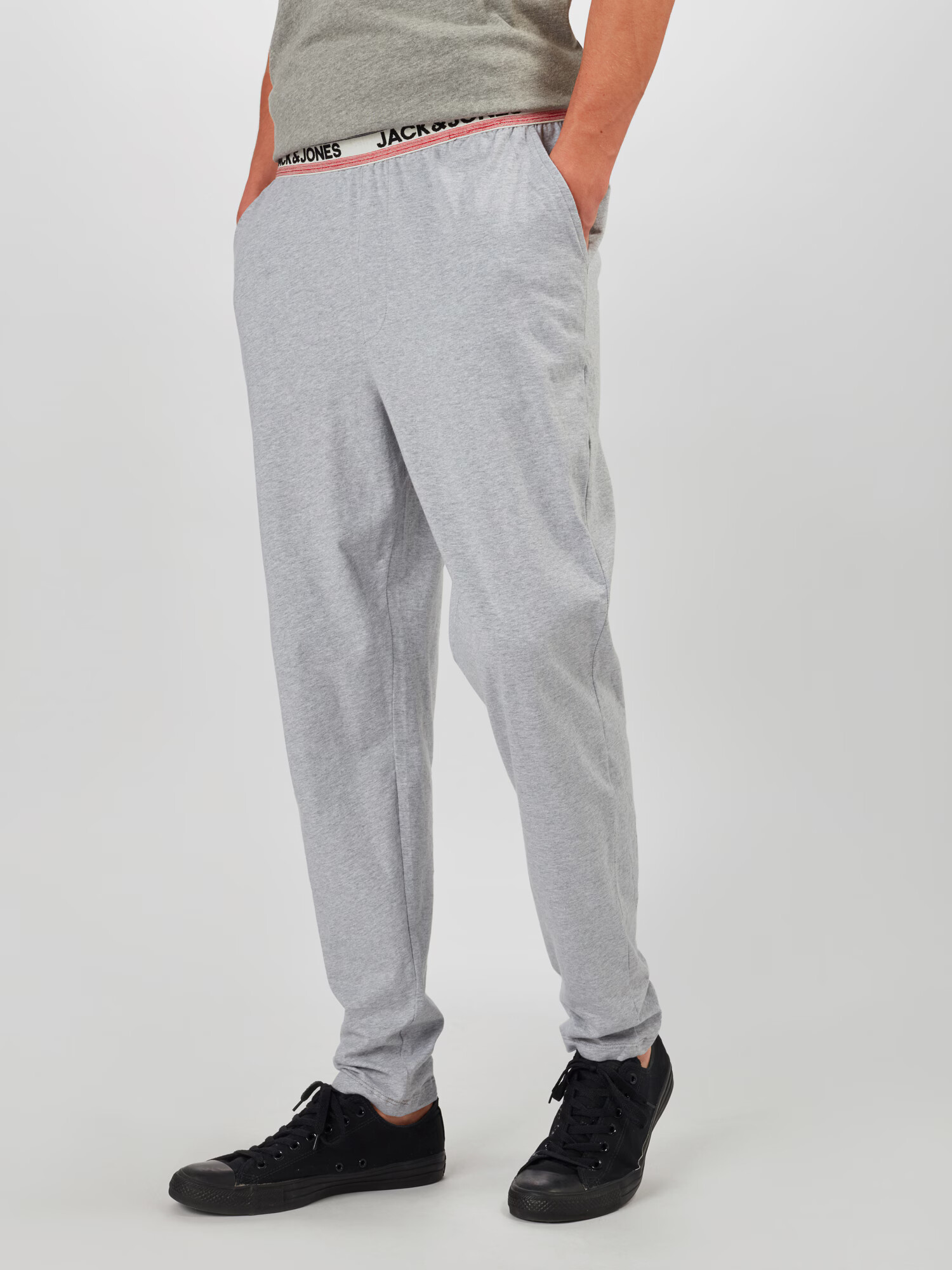 JACK & JONES Pantaloni gri - Pled.ro