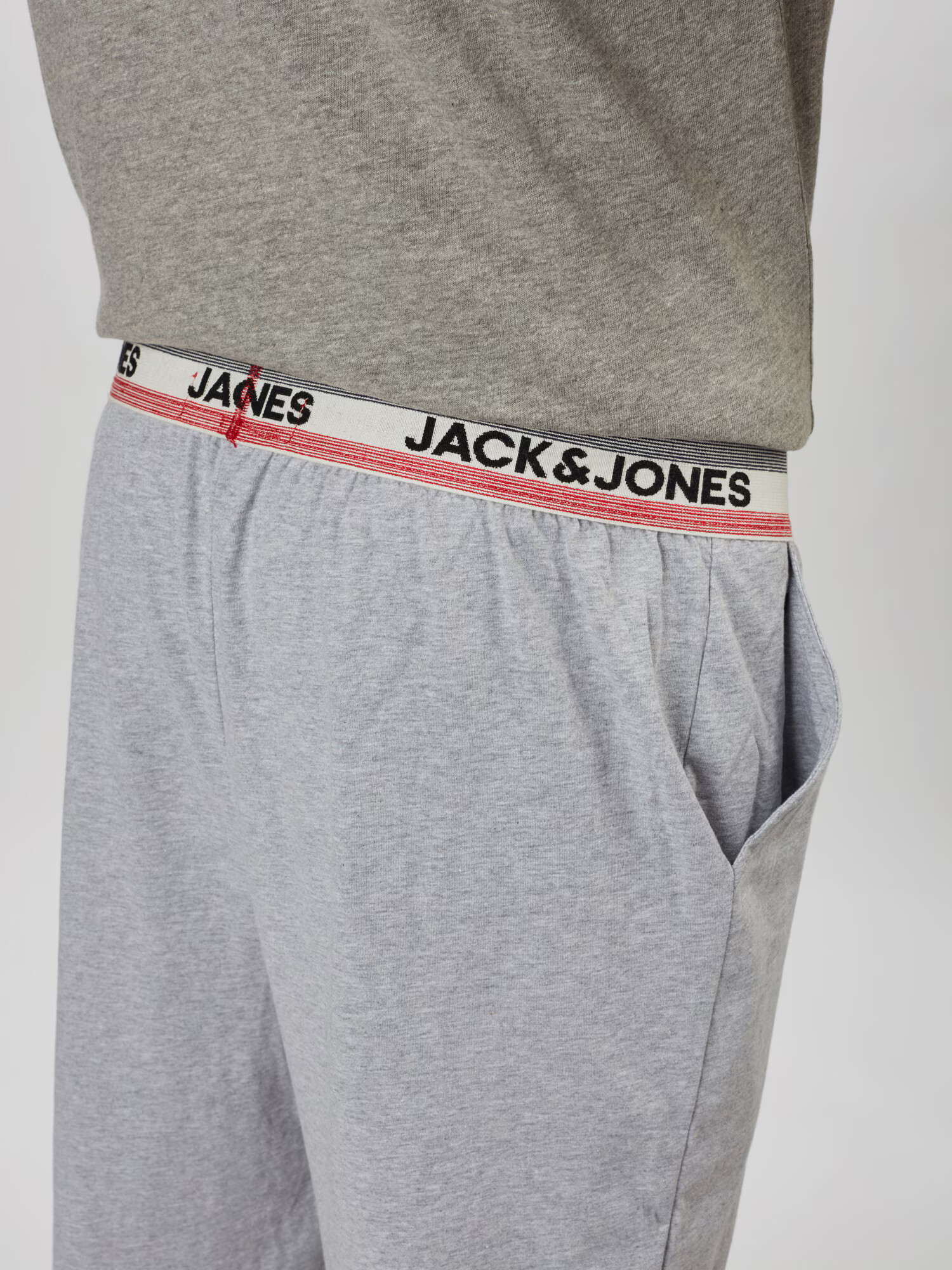 JACK & JONES Pantaloni gri - Pled.ro