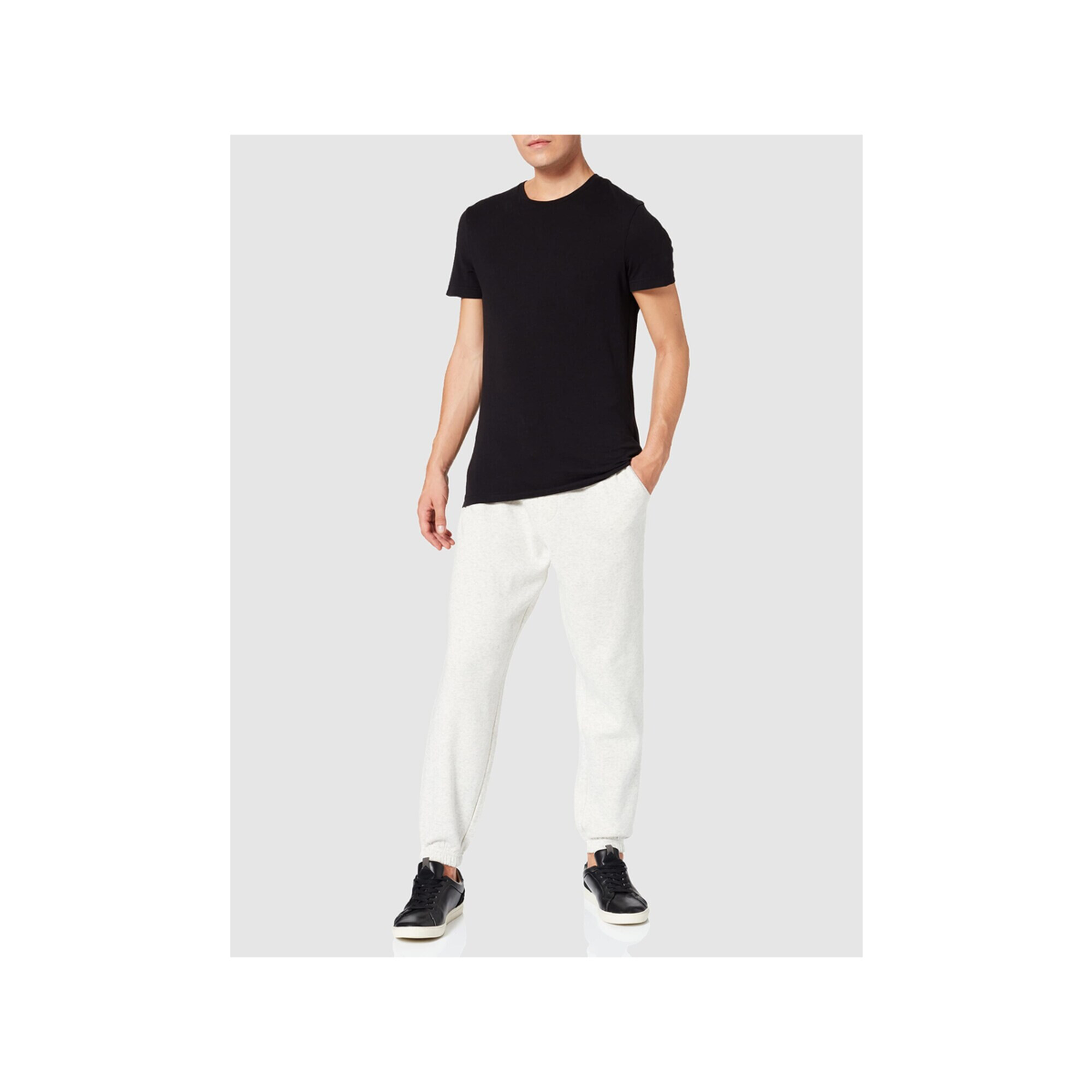 JACK & JONES Pantaloni 'Kane' alb amestacat - Pled.ro